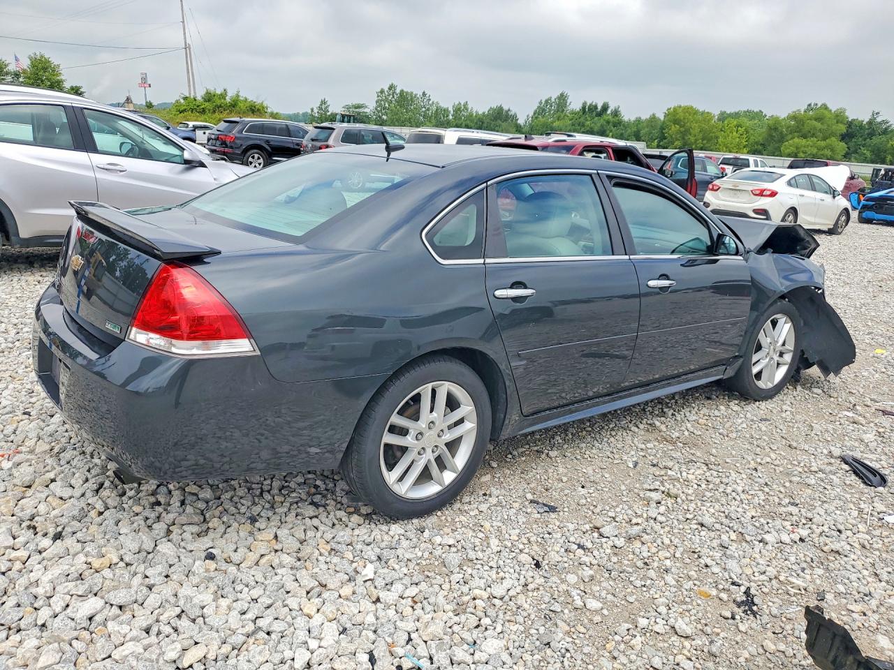 2013 Chevrolet Impala Ltz Black vin: 2G1WC5E33D1246366