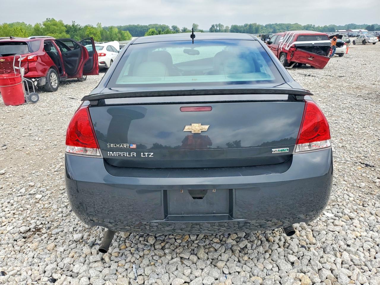 2013 Chevrolet Impala Ltz Black vin: 2G1WC5E33D1246366