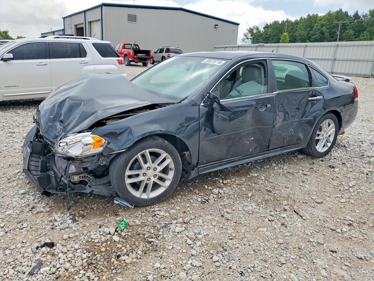 2013 Chevrolet Impala Ltz Black vin: 2G1WC5E33D1246366