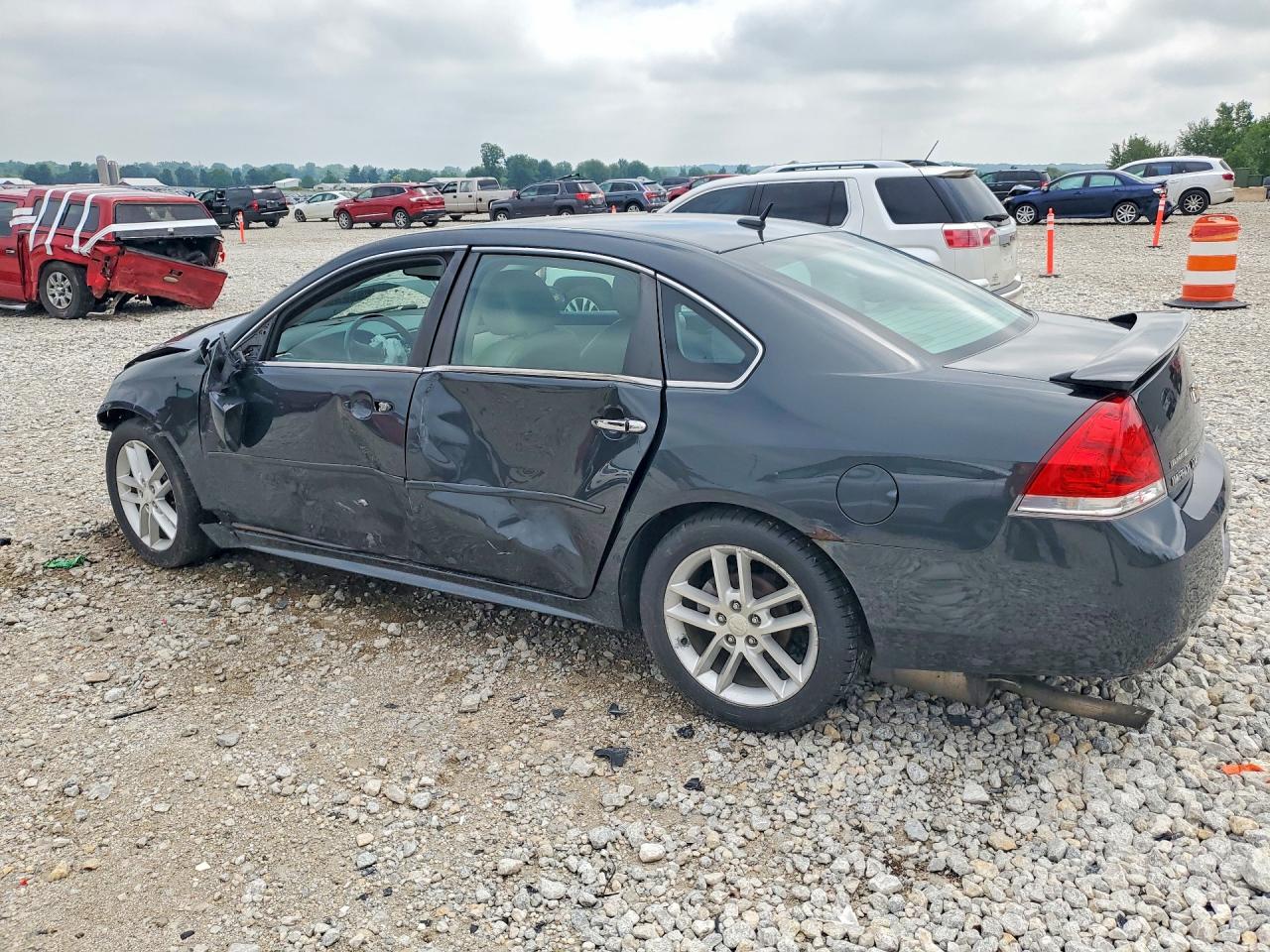 2013 Chevrolet Impala Ltz Black vin: 2G1WC5E33D1246366