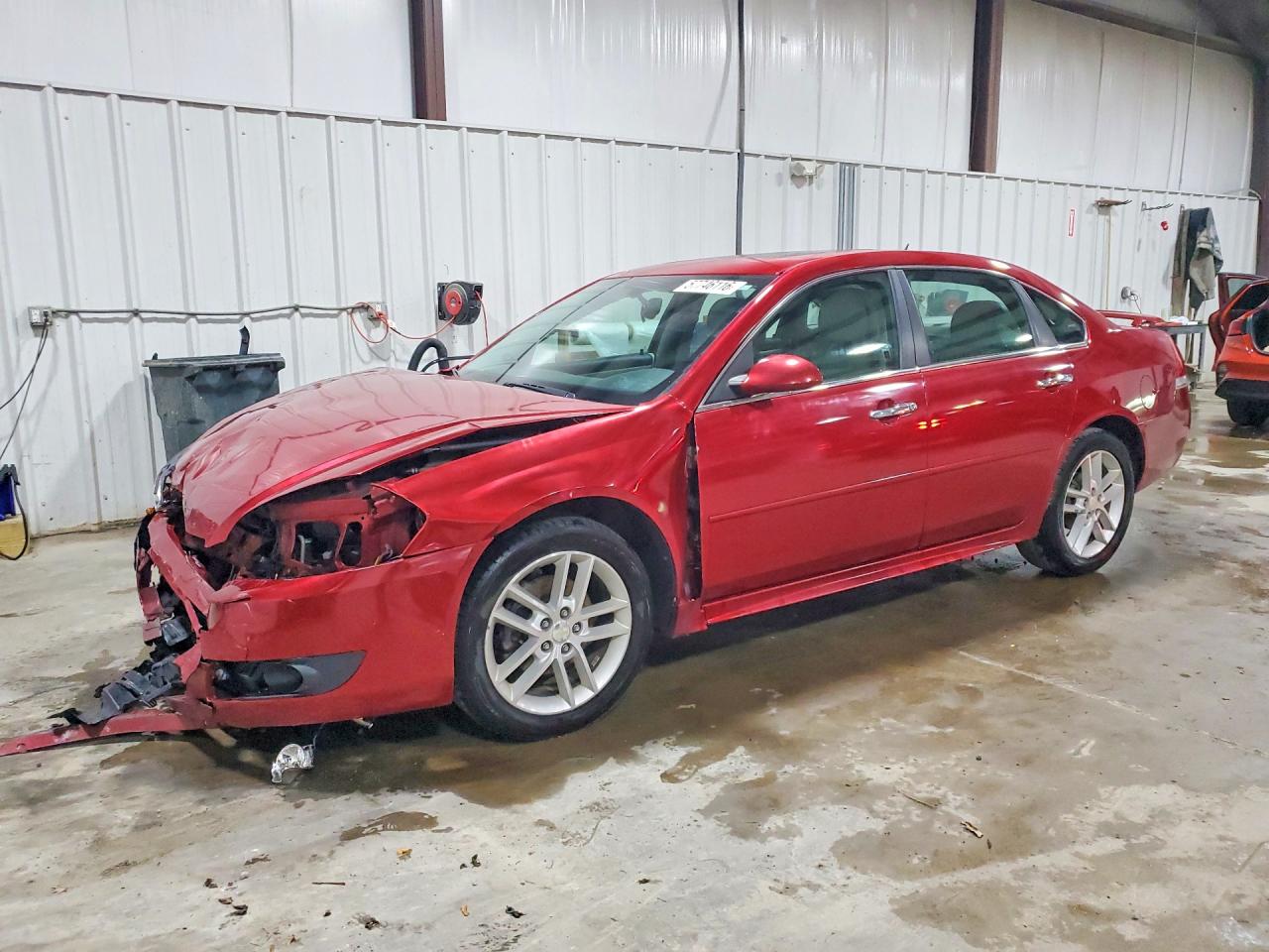 2014 Chevrolet Impala Limited Ltz Red vin: 2G1WC5E33E1124625