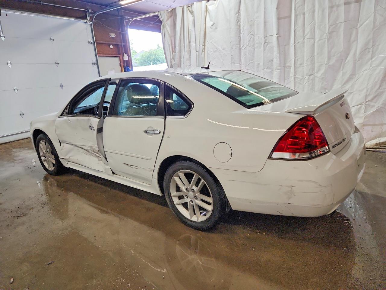 2014 Chevrolet Impala Limited Ltz White vin: 2G1WC5E33E1130280