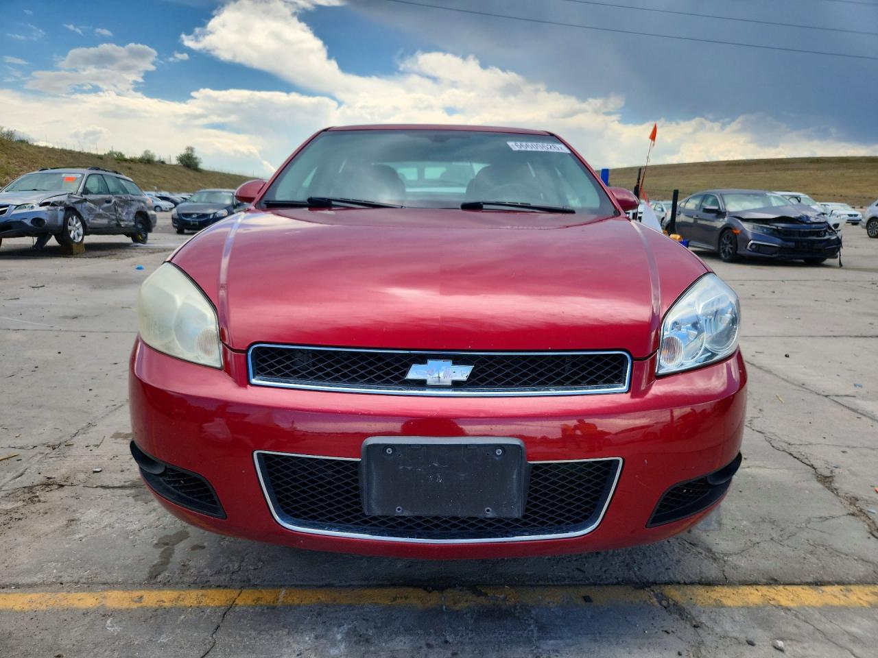 2015 Chevrolet Impala Limited Ltz Red vin: 2G1WC5E33F1142298
