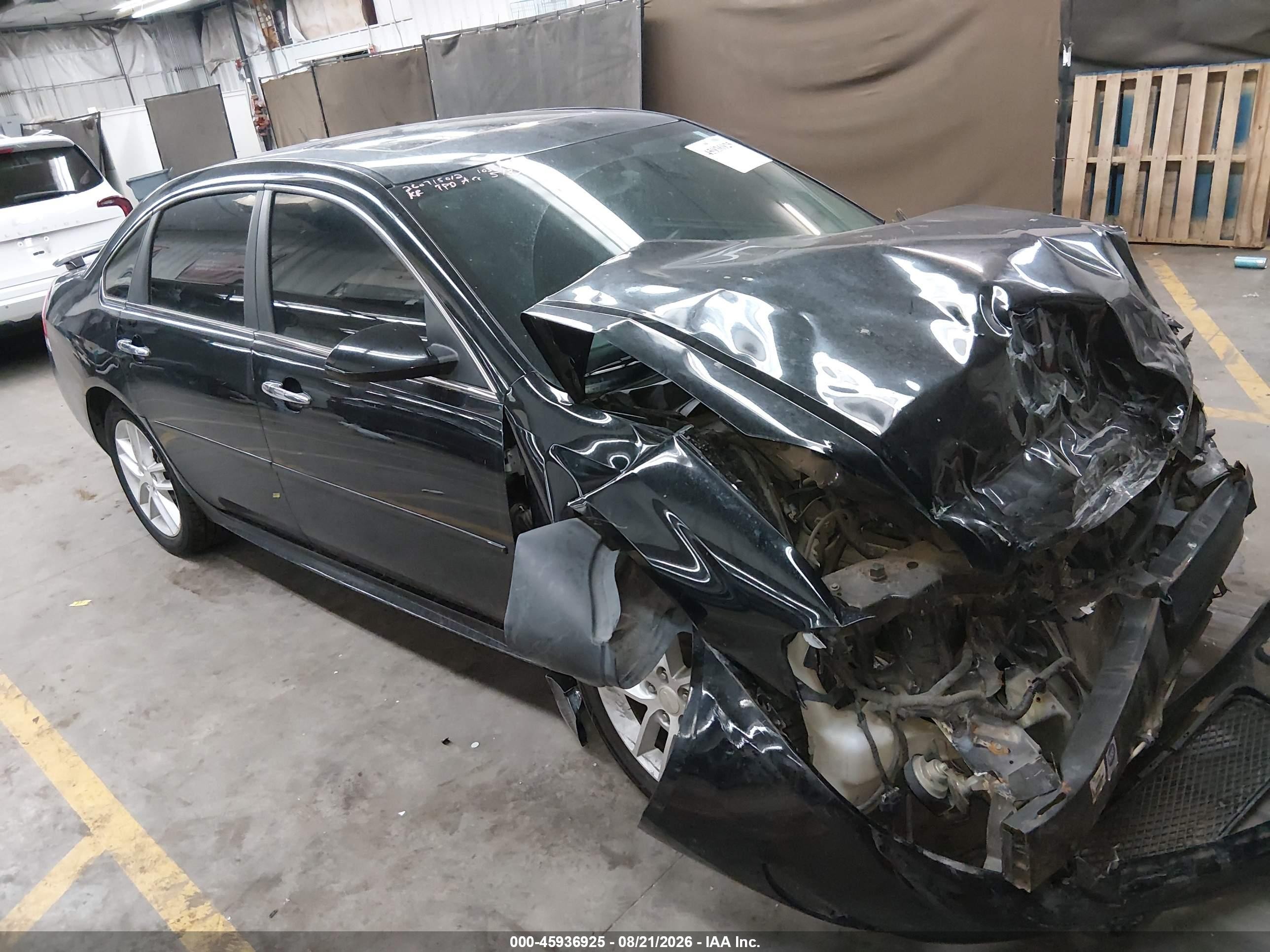 2015 Chevrolet Impala Limited Ltz Black vin: 2G1WC5E33F1165189