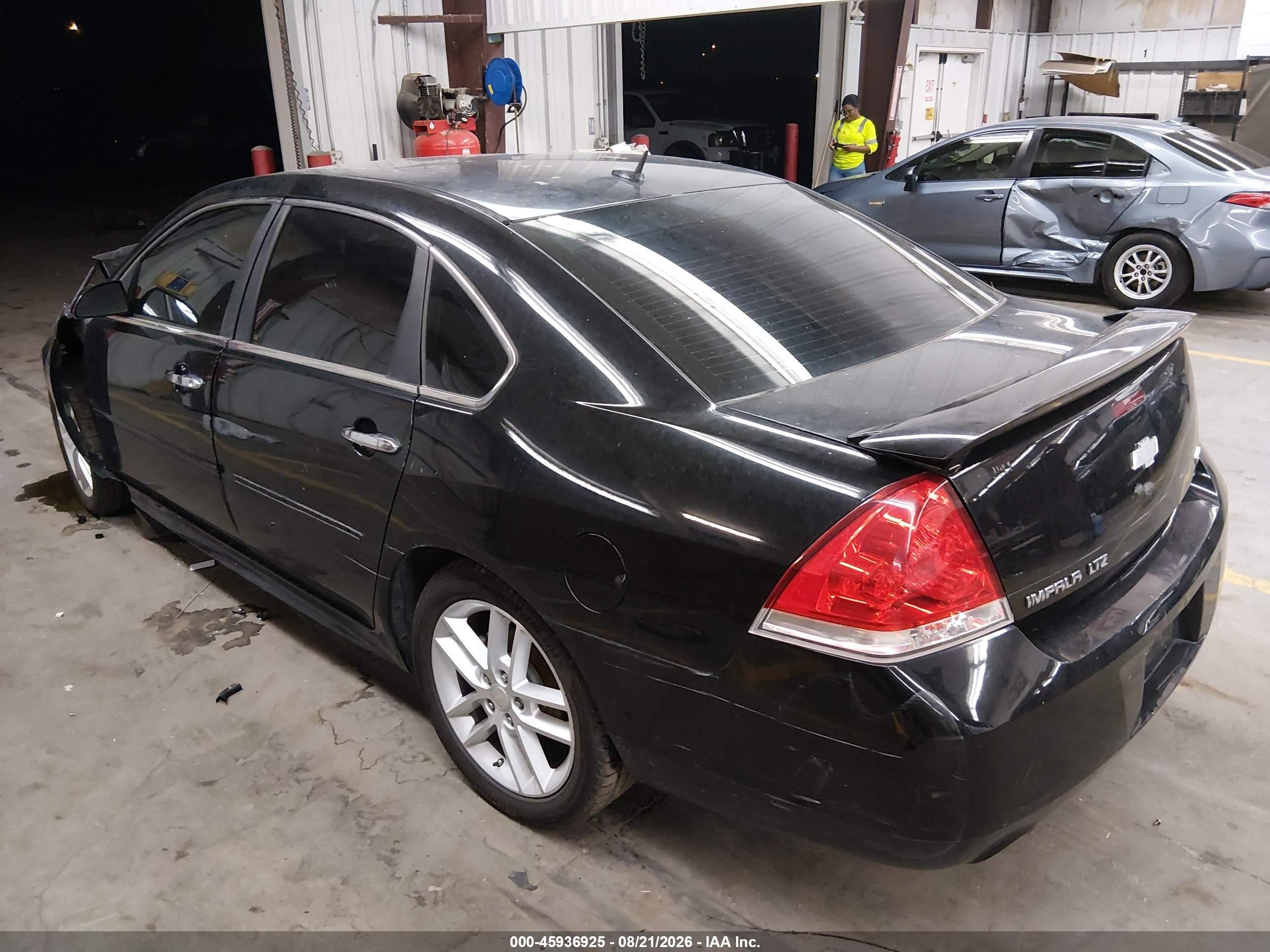 2015 Chevrolet Impala Limited Ltz Black vin: 2G1WC5E33F1165189