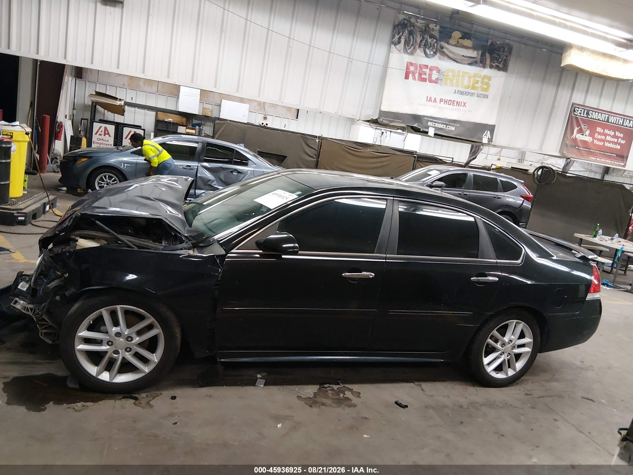 2015 Chevrolet Impala Limited Ltz Black vin: 2G1WC5E33F1165189