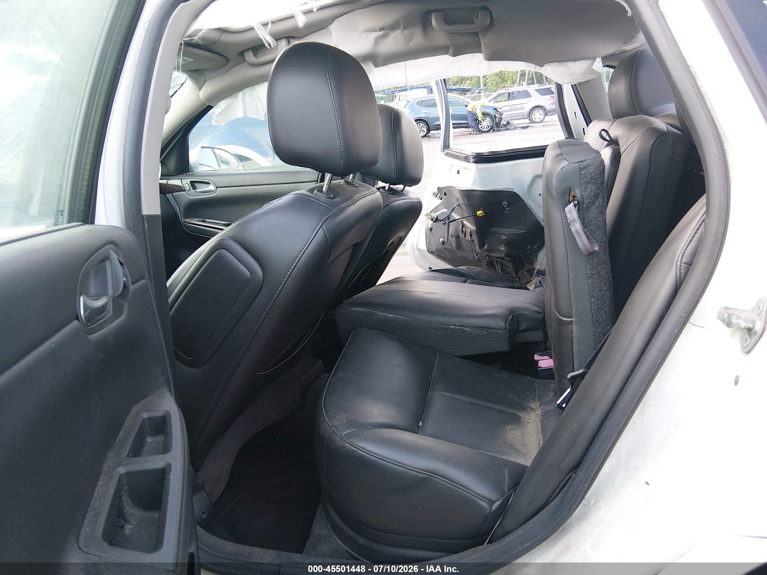 2012 Chevrolet Impala Ltz White vin: 2G1WC5E34C1196057