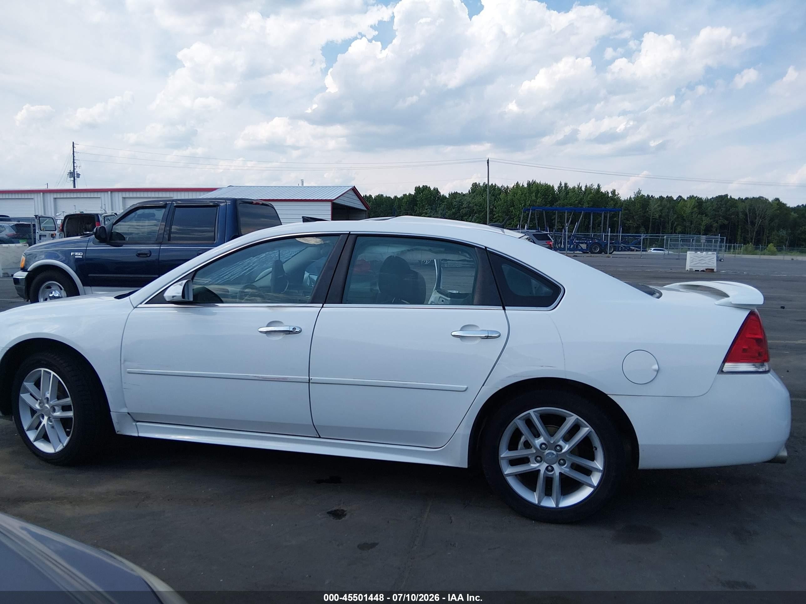 2012 Chevrolet Impala Ltz White vin: 2G1WC5E34C1196057
