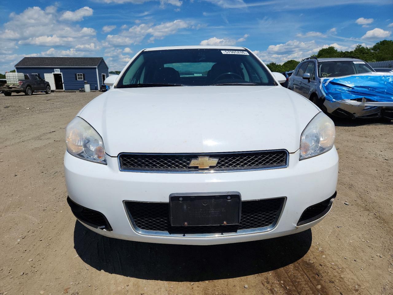 2012 Chevrolet Impala Ltz White vin: 2G1WC5E34C1239358