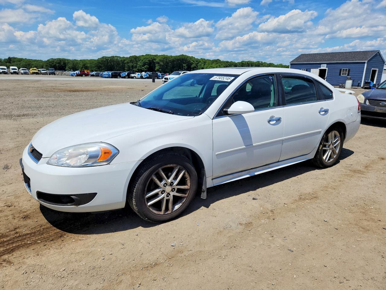 2012 Chevrolet Impala Ltz White vin: 2G1WC5E34C1239358