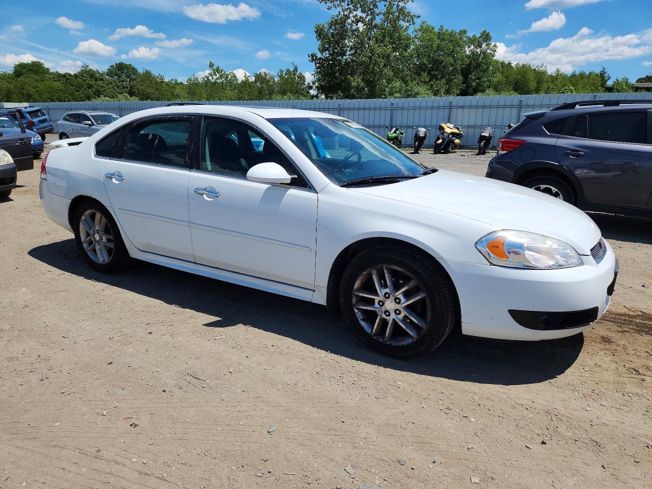 2012 Chevrolet Impala Ltz White vin: 2G1WC5E34C1239358