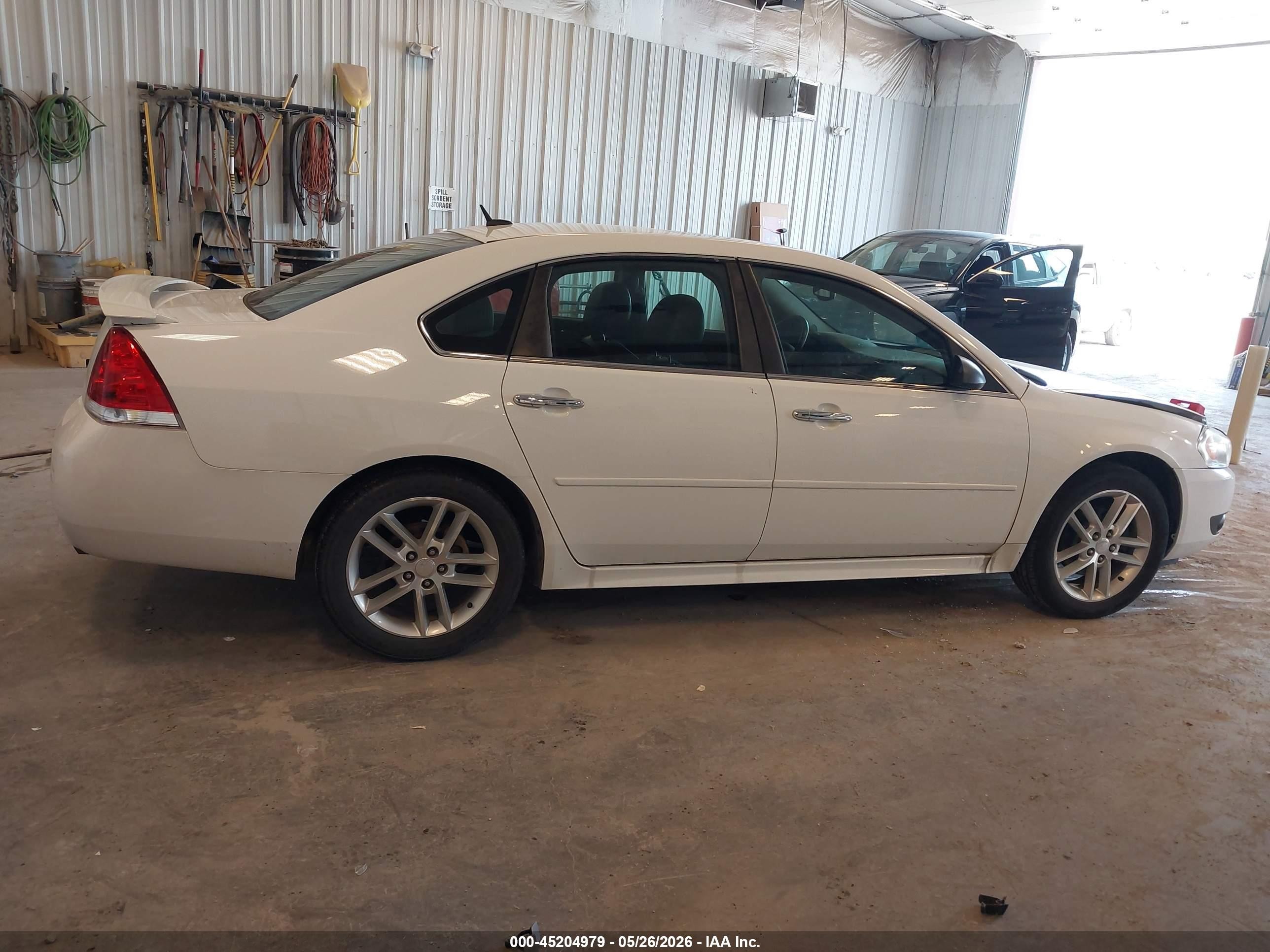2013 Chevrolet Impala Ltz White vin: 2G1WC5E34D1142081