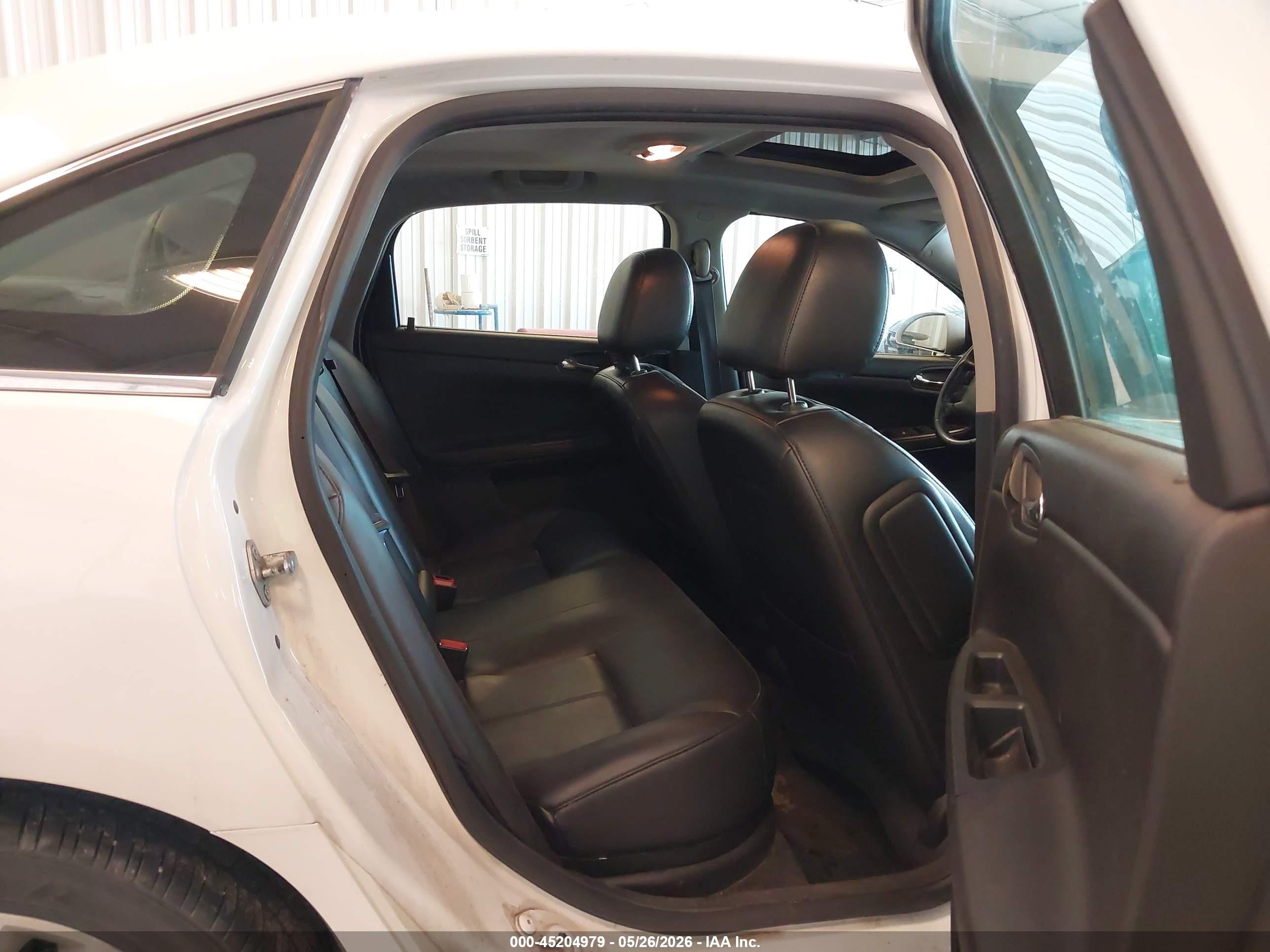 2013 Chevrolet Impala Ltz White vin: 2G1WC5E34D1142081