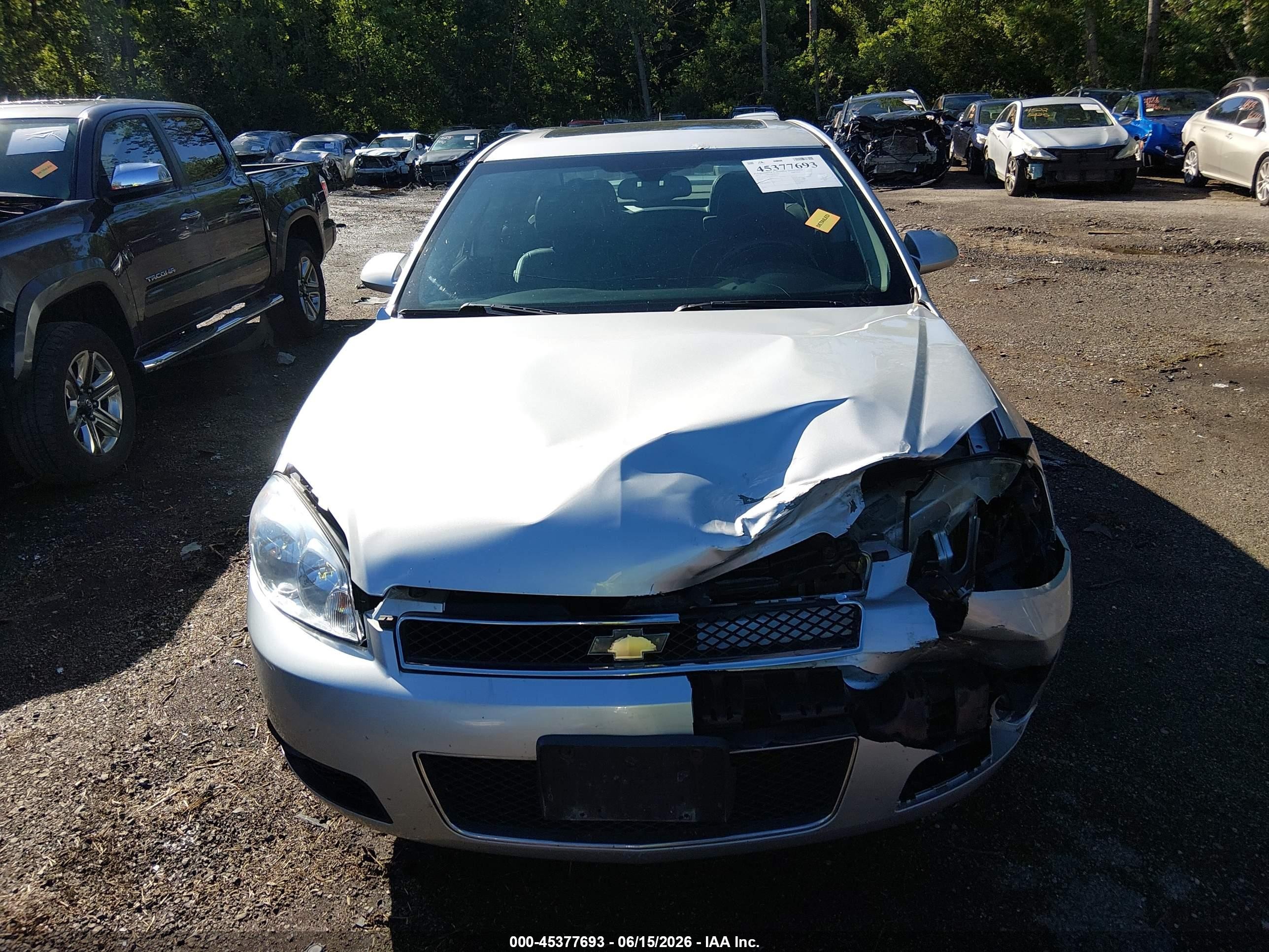 2013 Chevrolet Impala Ltz Silver vin: 2G1WC5E34D1149743