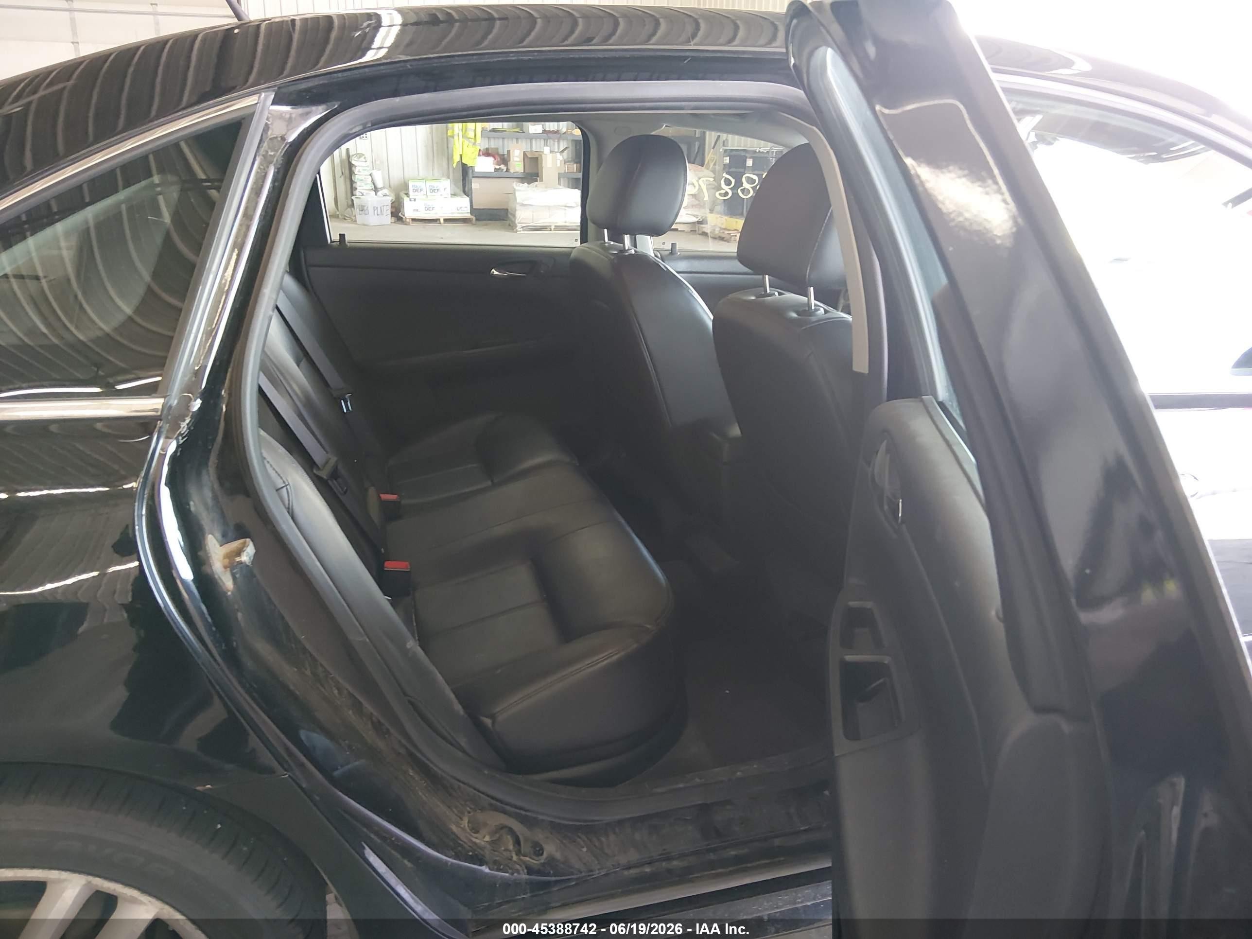 2013 Chevrolet Impala Ltz Black vin: 2G1WC5E34D1158894