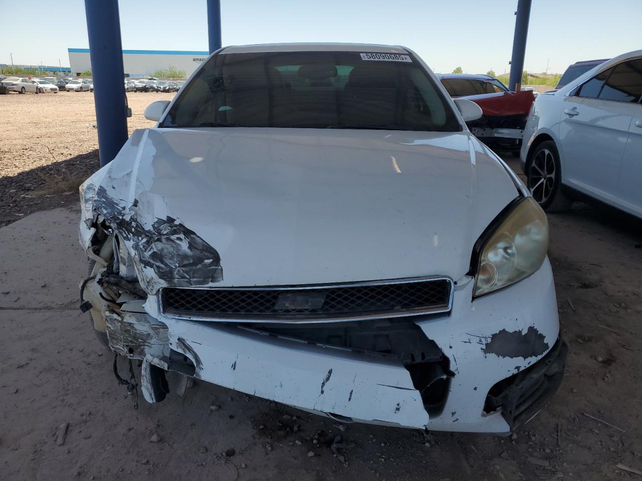 2013 Chevrolet Impala White vin: 2G1WC5E34D1221265