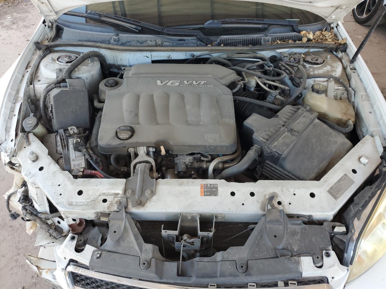 2013 Chevrolet Impala White vin: 2G1WC5E34D1221265