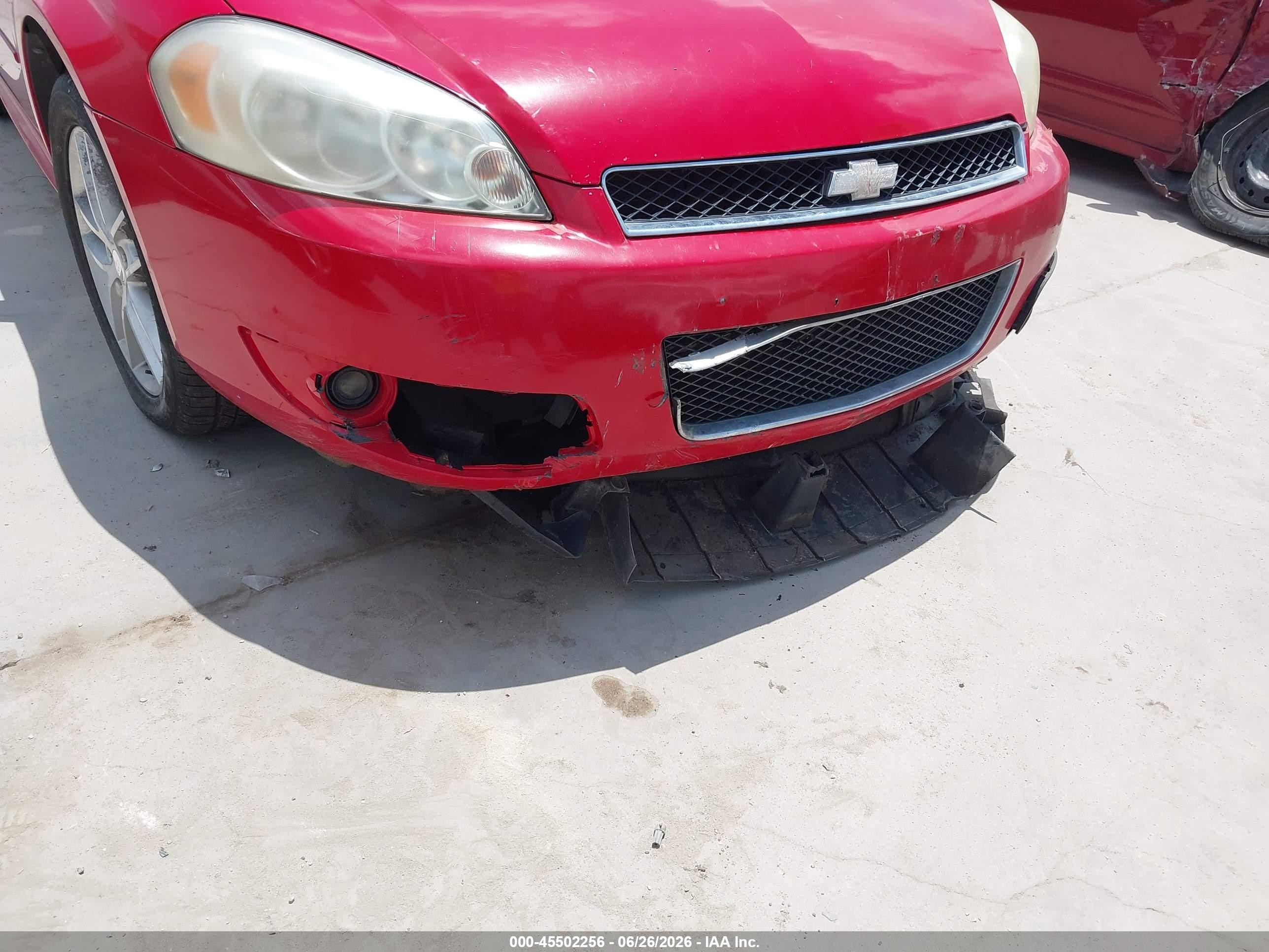 2013 Chevrolet Impala Ltz Red vin: 2G1WC5E34D1254993