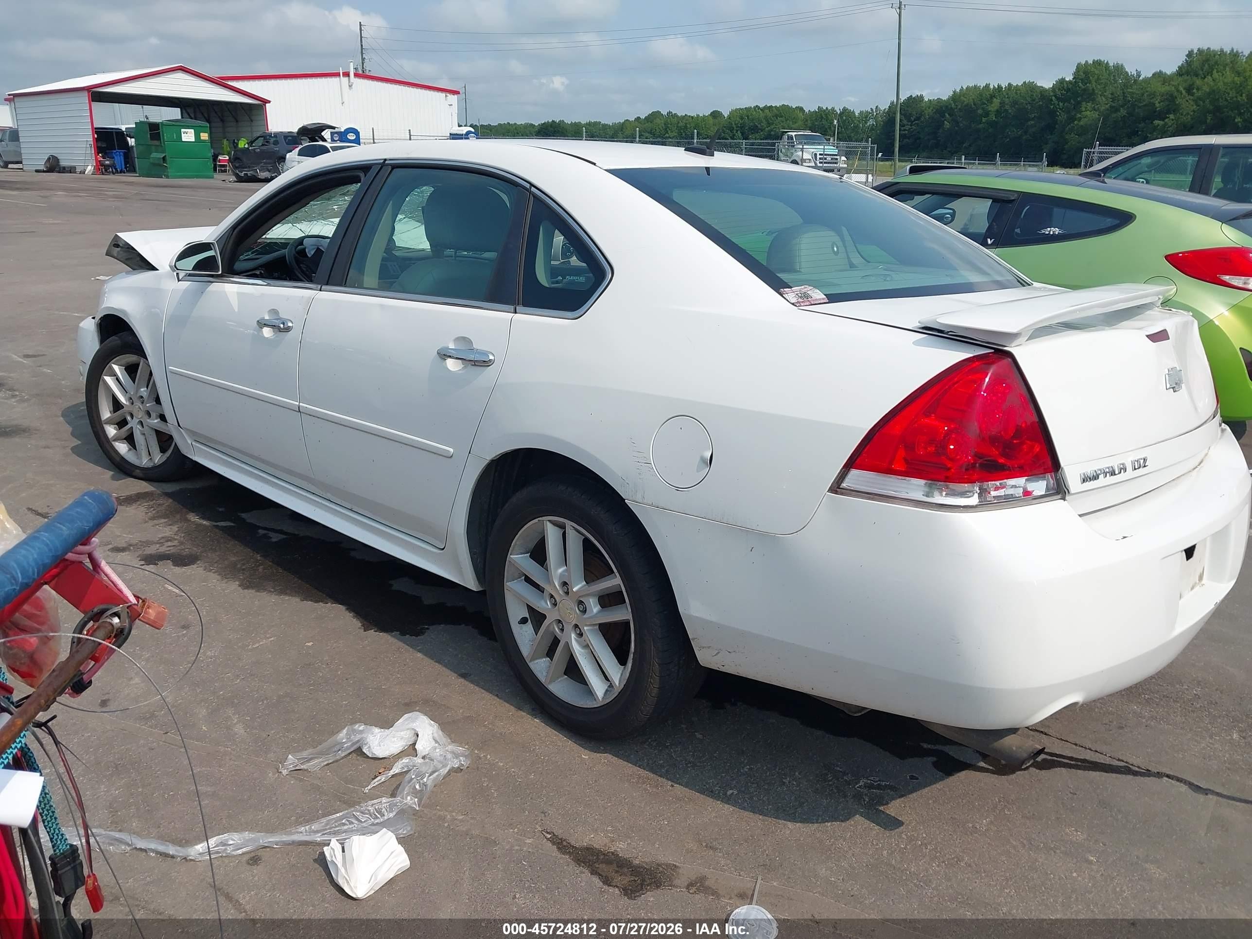 2014 Chevrolet Impala Limited Ltz Белый vin: 2G1WC5E34E1115156