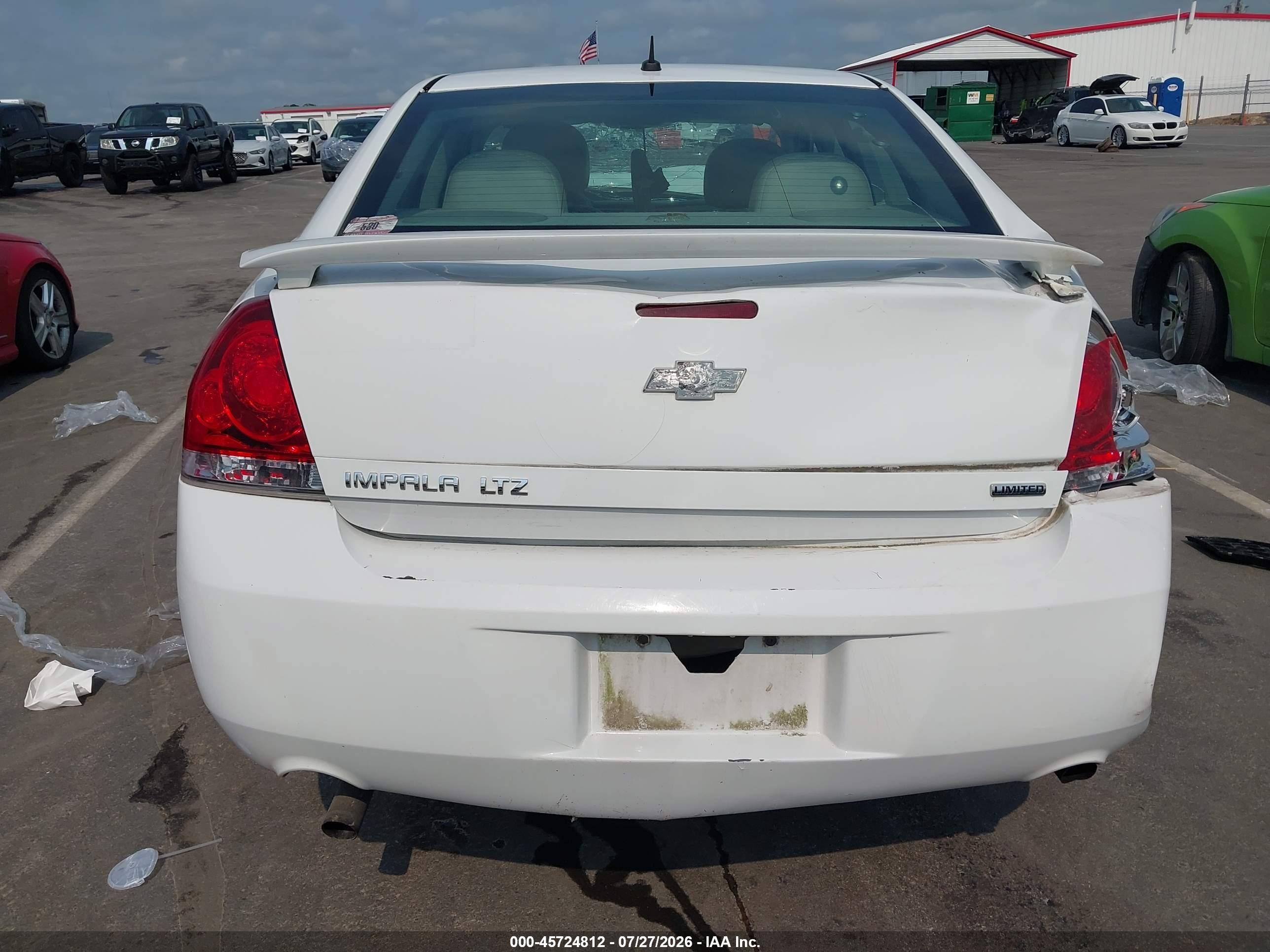 2014 Chevrolet Impala Limited Ltz Белый vin: 2G1WC5E34E1115156