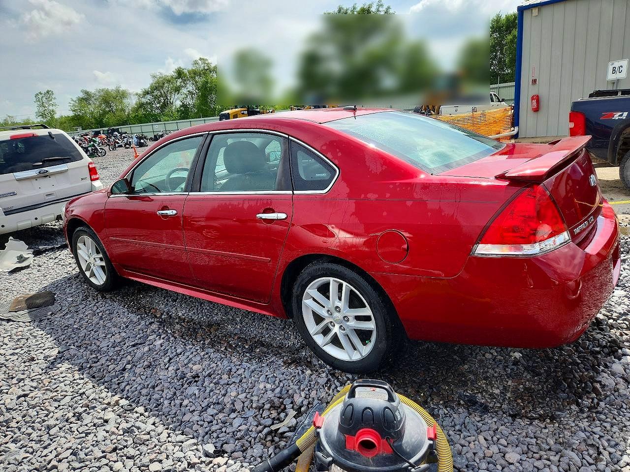 2014 Chevrolet Impala Limited Ltz Burgundy vin: 2G1WC5E34E1127551