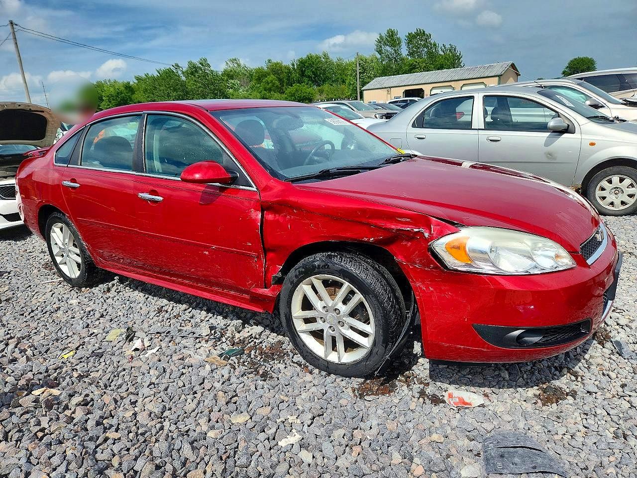 2014 Chevrolet Impala Limited Ltz Burgundy vin: 2G1WC5E34E1127551