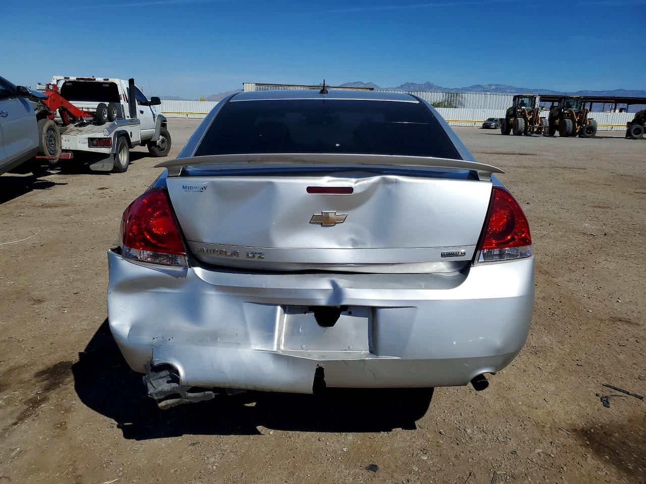 2014 Chevrolet Impala Limited Ltz Silver vin: 2G1WC5E34E1147993