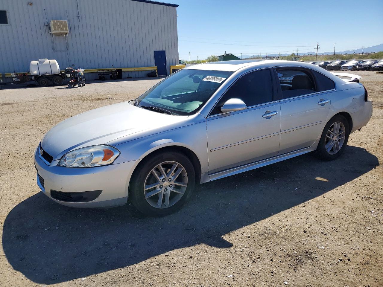 2014 Chevrolet Impala Limited Ltz Silver vin: 2G1WC5E34E1147993