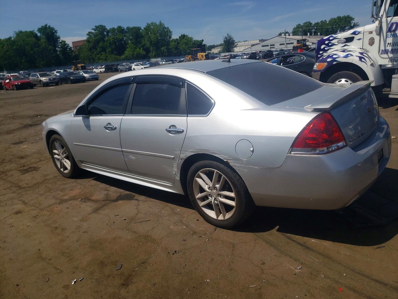 2012 Chevrolet Impala Ltz Silver vin: 2G1WC5E35C1198674
