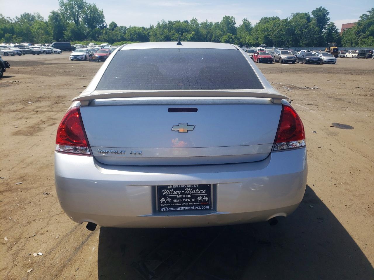 2012 Chevrolet Impala Ltz Silver vin: 2G1WC5E35C1198674