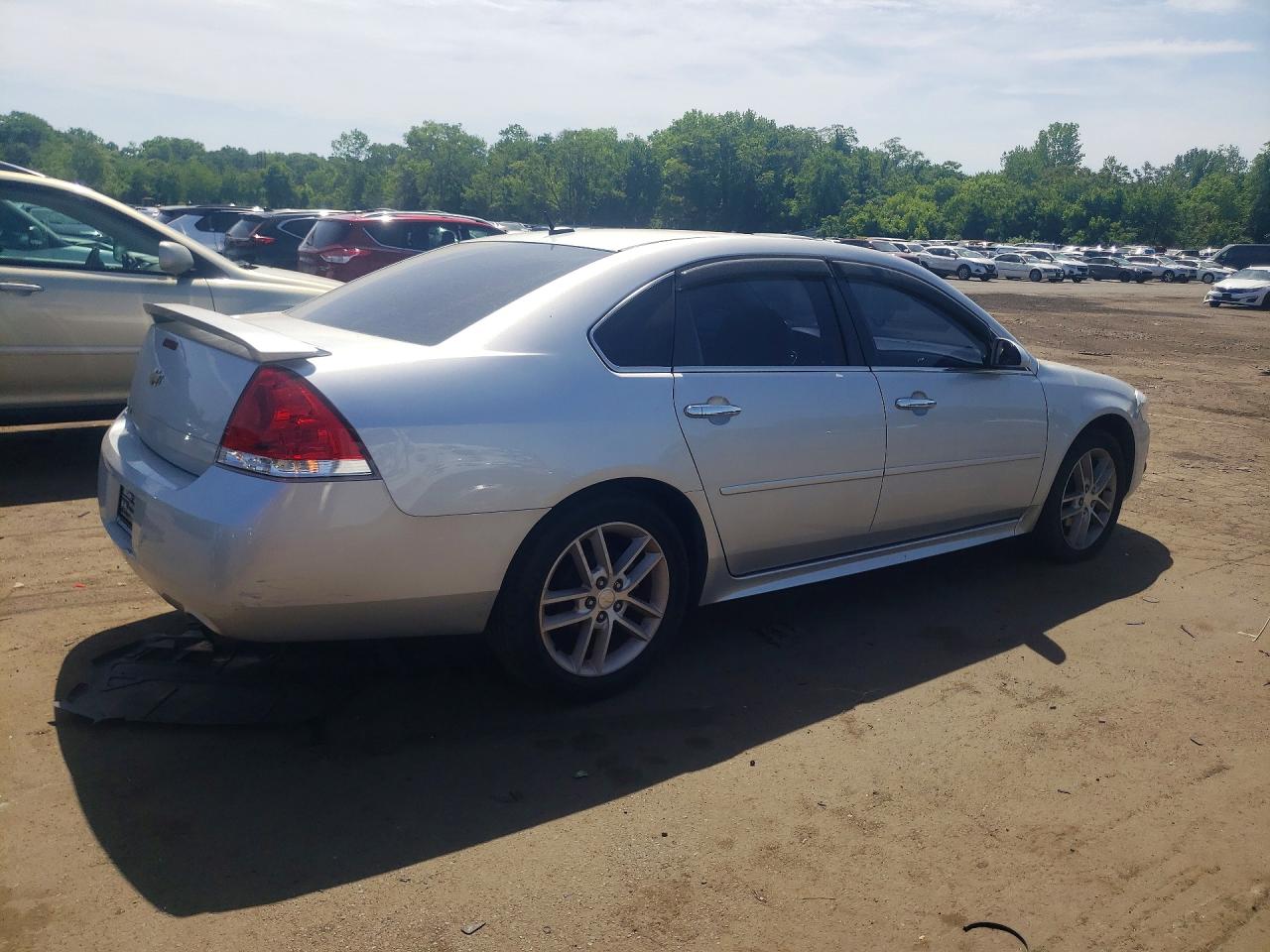 2012 Chevrolet Impala Ltz Silver vin: 2G1WC5E35C1198674