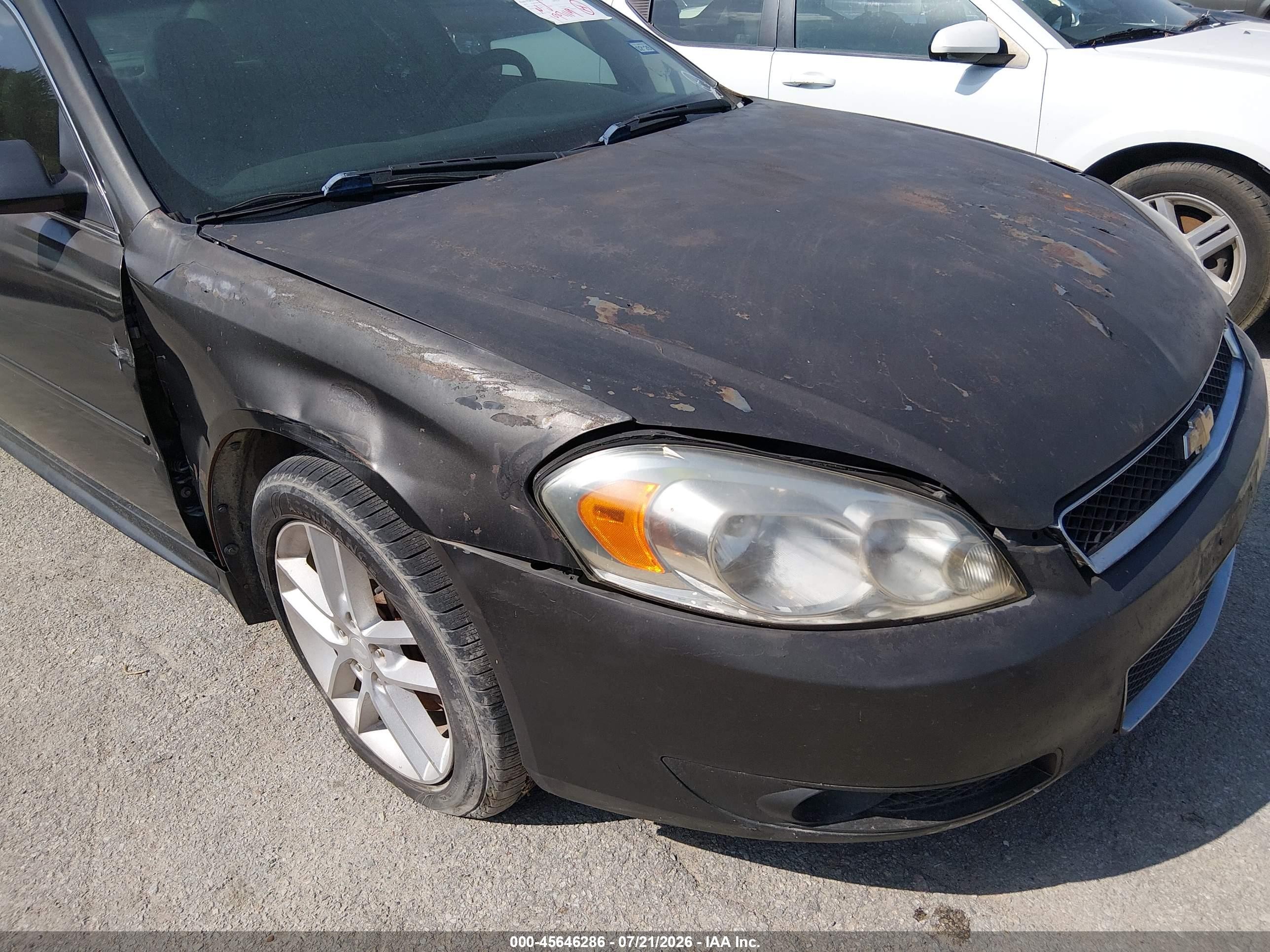 2013 Chevrolet Impala Ltz Black vin: 2G1WC5E35D1127380