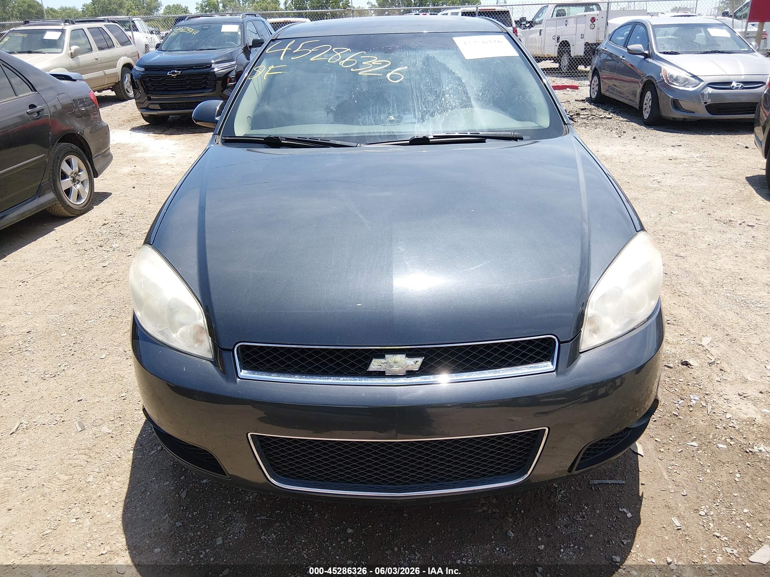 2013 Chevrolet Impala Ltz Gray vin: 2G1WC5E35D1167295