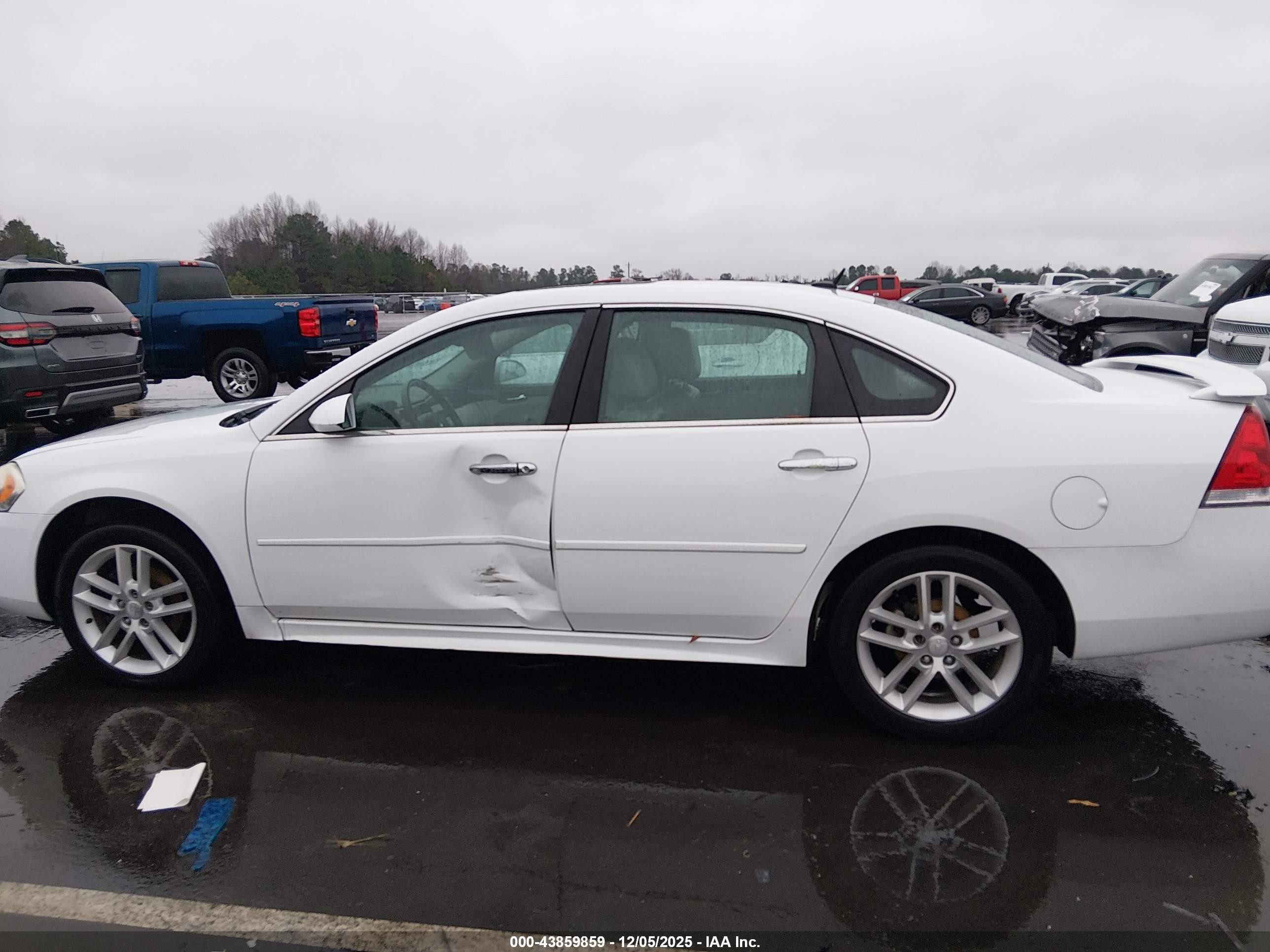 2013 Chevrolet Impala Ltz Белый vin: 2G1WC5E35D1183691