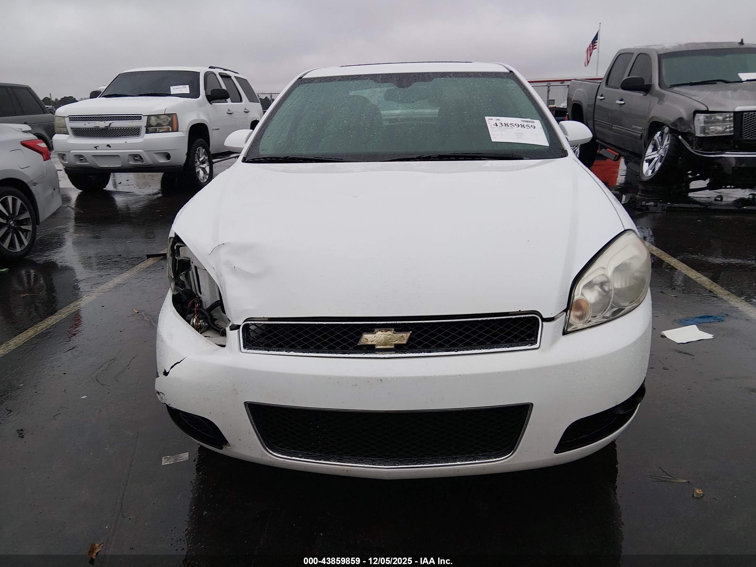 2013 Chevrolet Impala Ltz Белый vin: 2G1WC5E35D1183691