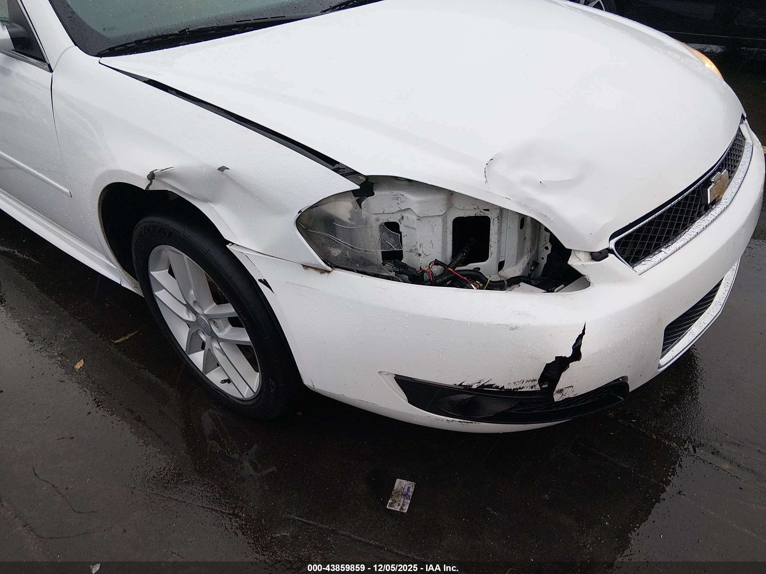 2013 Chevrolet Impala Ltz Белый vin: 2G1WC5E35D1183691