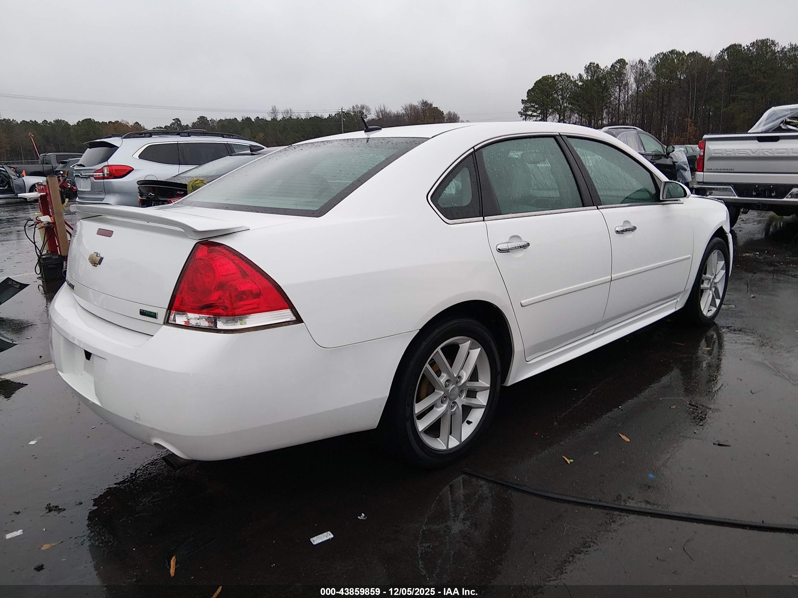 2013 Chevrolet Impala Ltz Белый vin: 2G1WC5E35D1183691