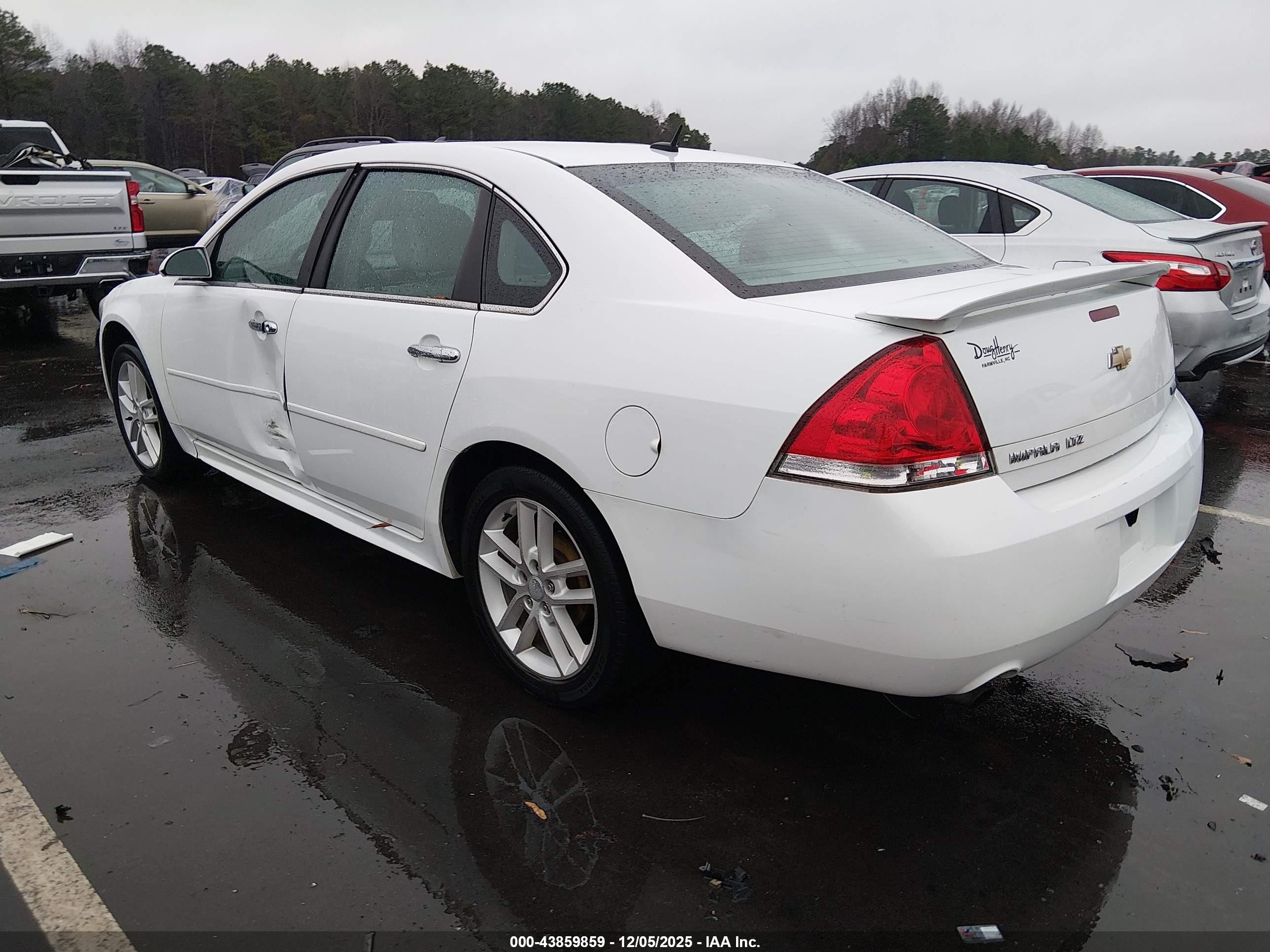 2013 Chevrolet Impala Ltz Белый vin: 2G1WC5E35D1183691