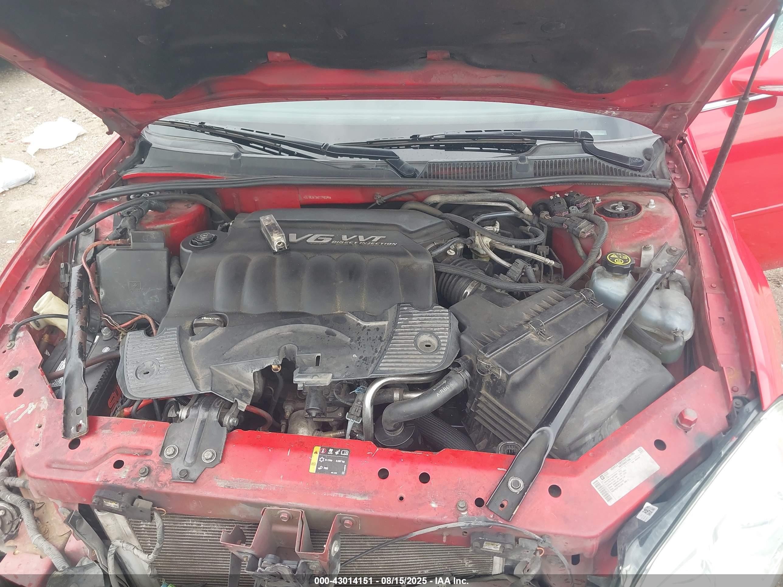 2013 Chevrolet Impala Ltz Red vin: 2G1WC5E35D1198045