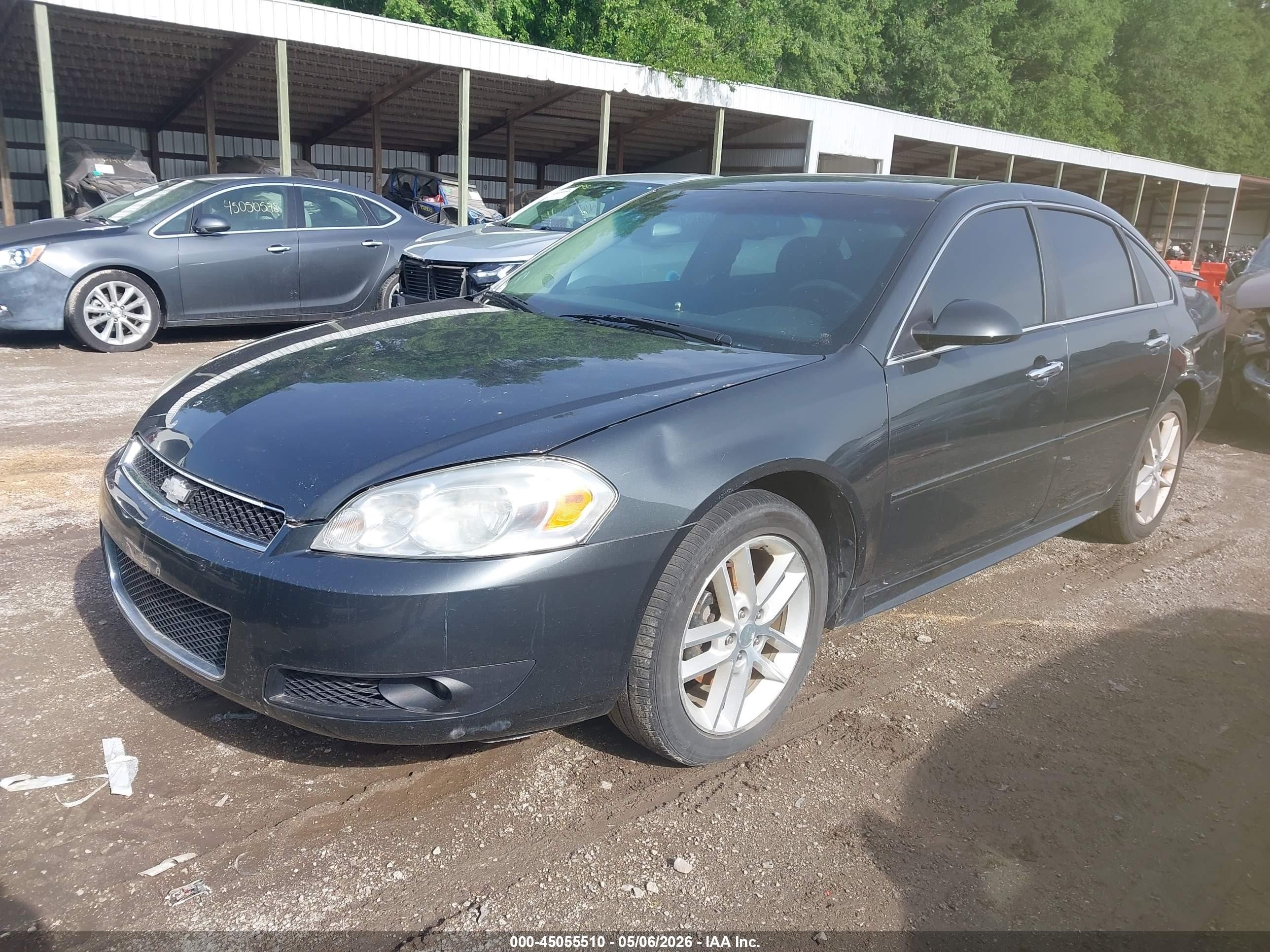 2013 Chevrolet Impala Ltz Black vin: 2G1WC5E35D1200358