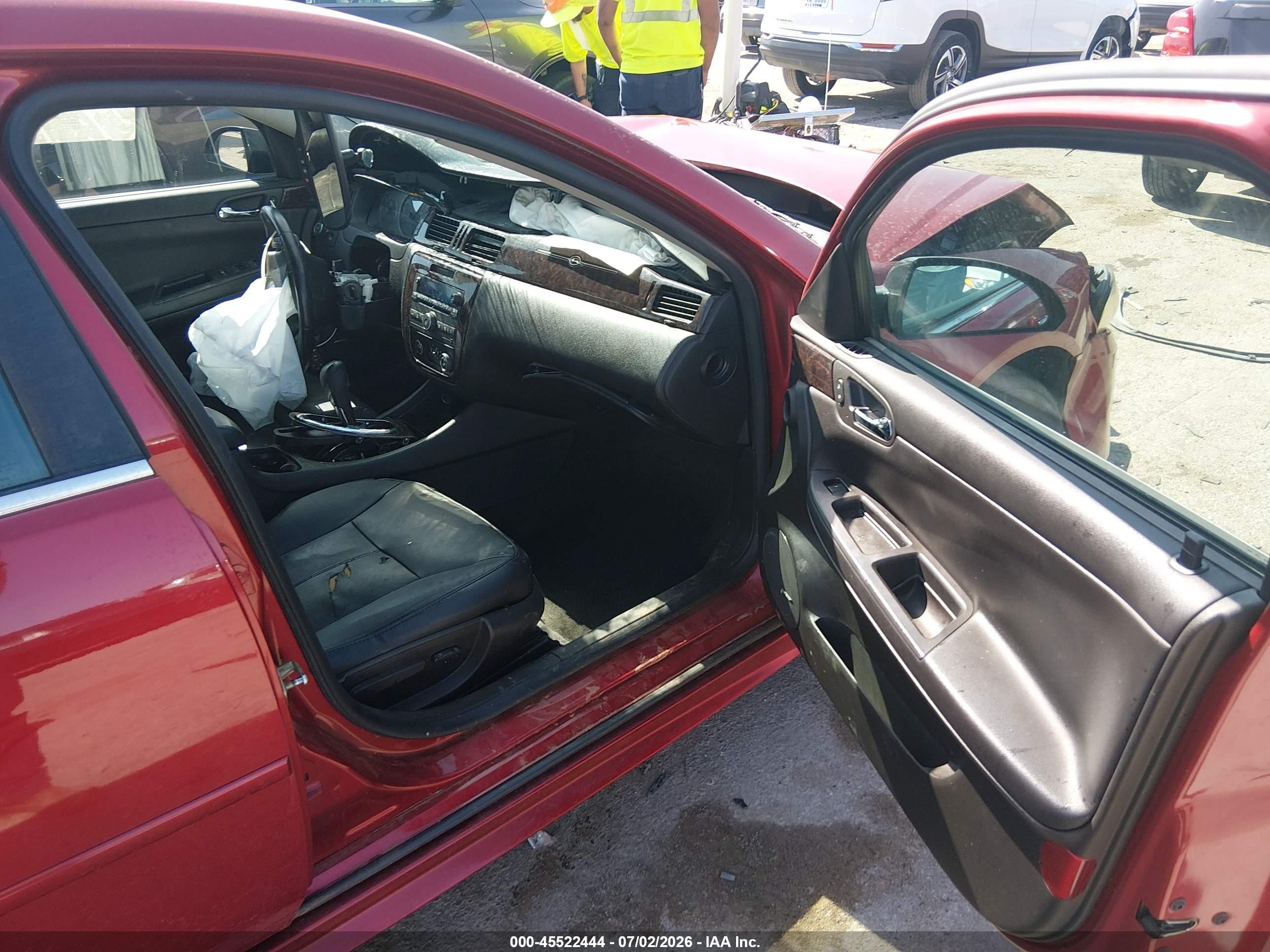 2013 Chevrolet Impala Ltz Red vin: 2G1WC5E35D1202241