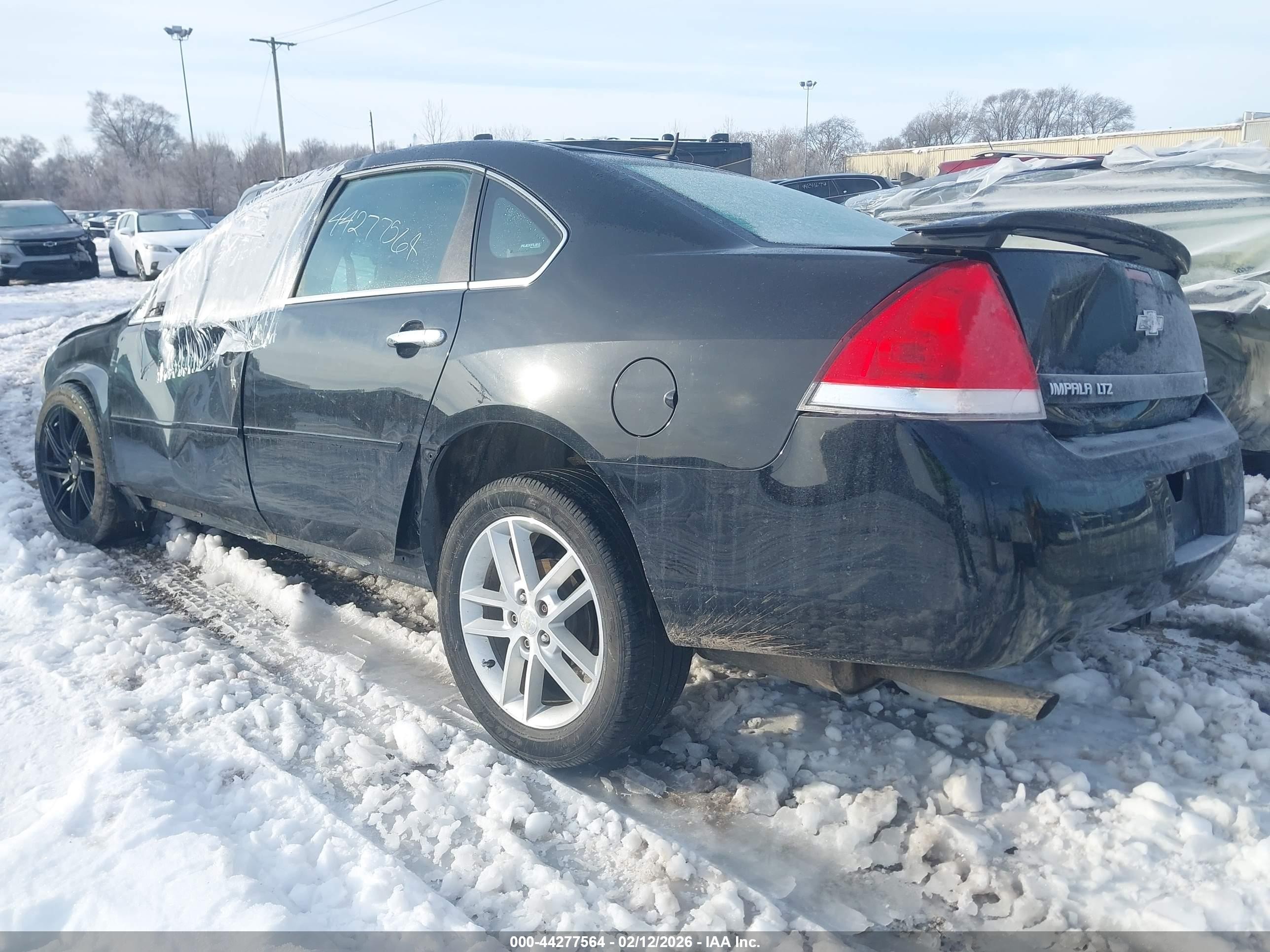 2014 Chevrolet Impala Limited Ltz Black vin: 2G1WC5E35E1169713