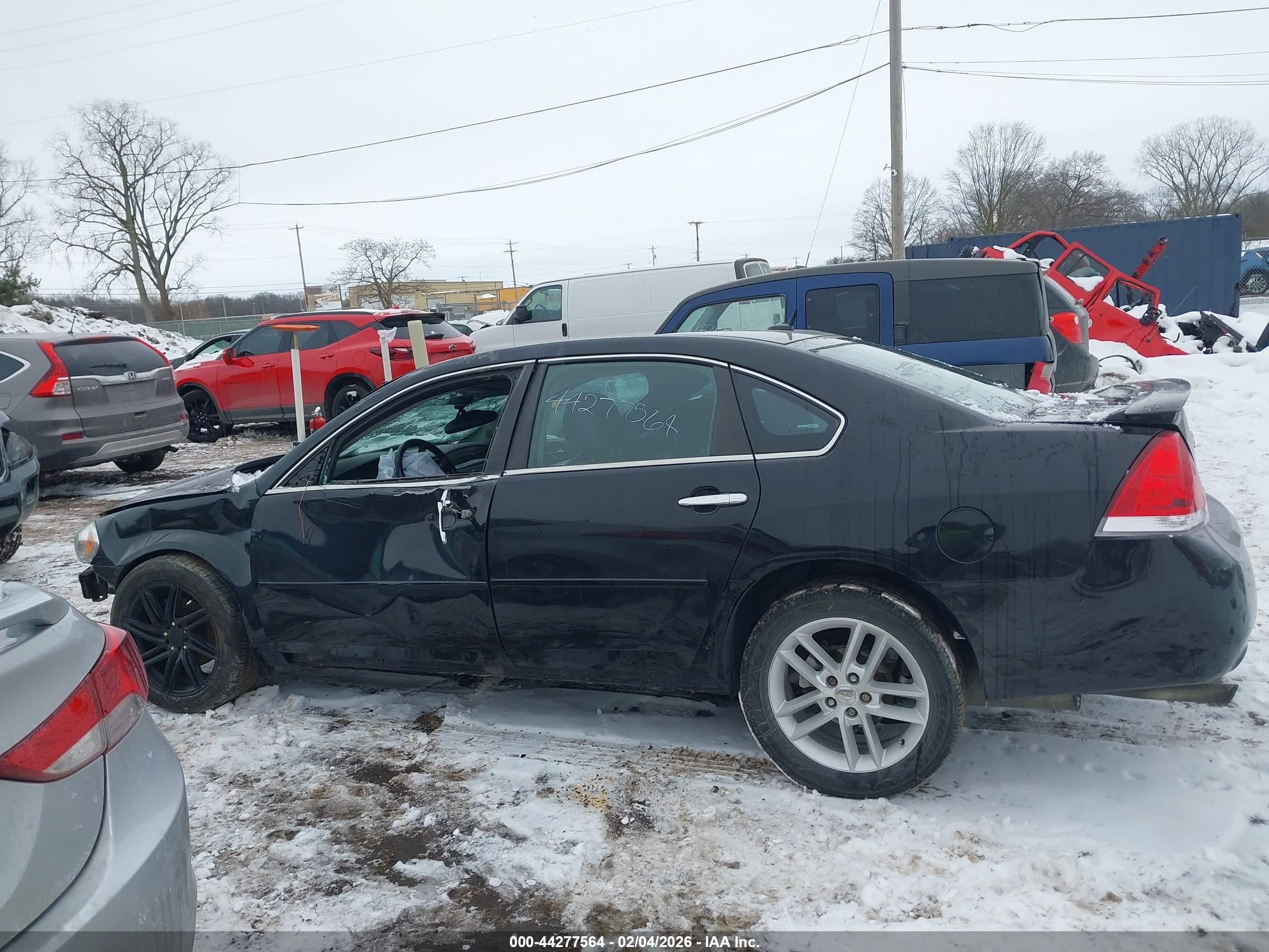 2014 Chevrolet Impala Limited Ltz Black vin: 2G1WC5E35E1169713