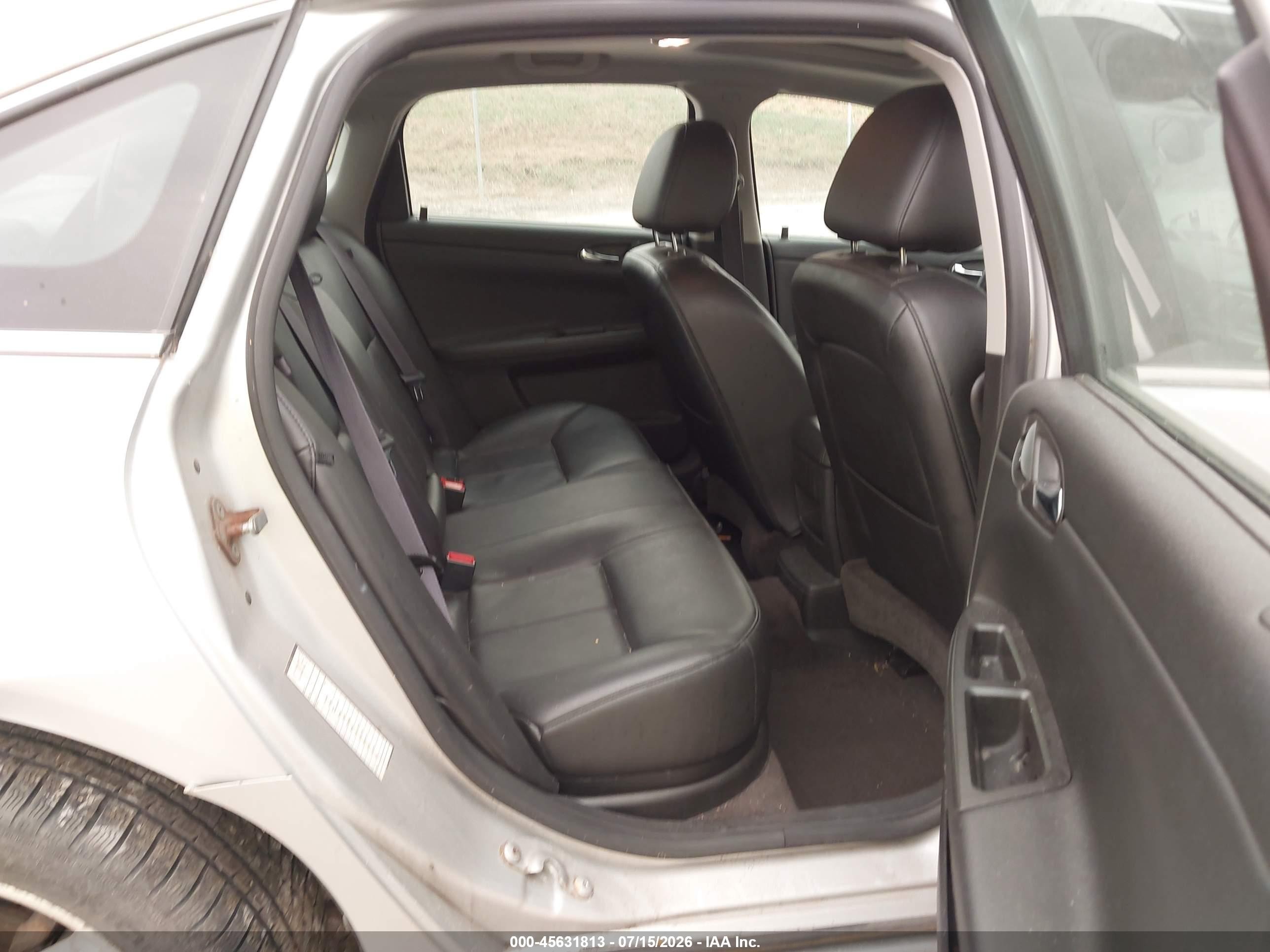 2015 Chevrolet Impala Limited Ltz Silver vin: 2G1WC5E35F1135725