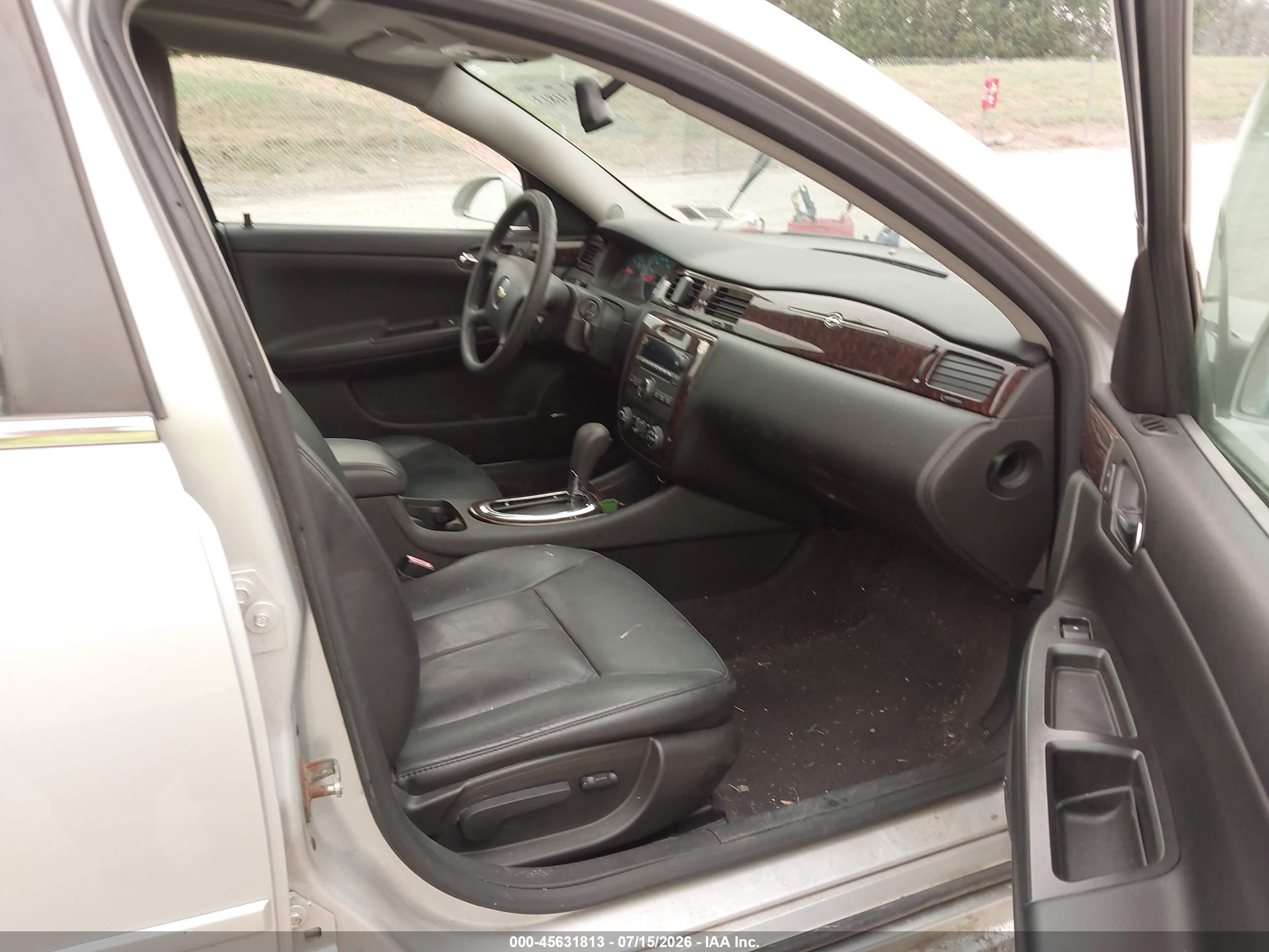 2015 Chevrolet Impala Limited Ltz Silver vin: 2G1WC5E35F1135725