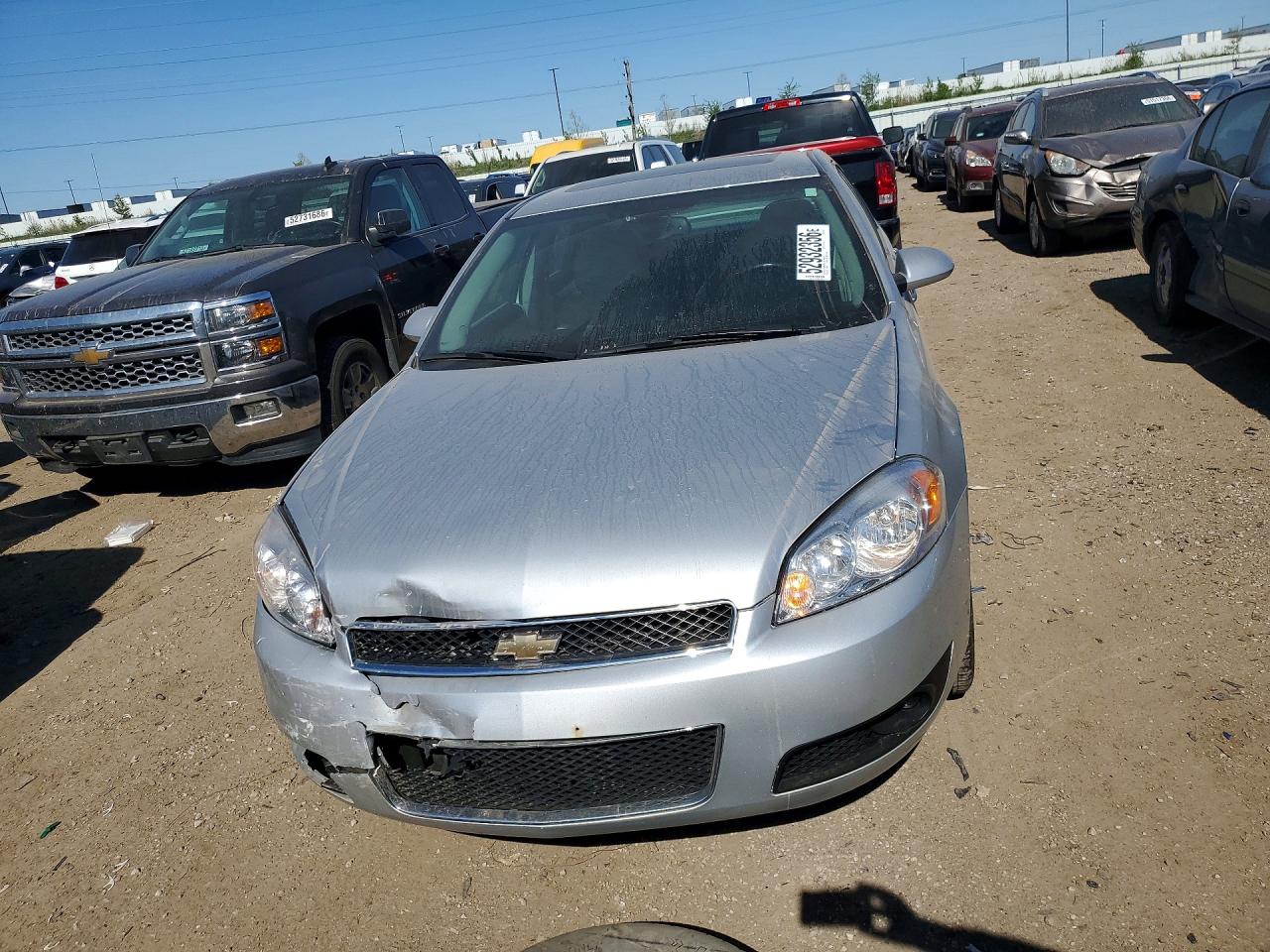 2012 Chevrolet Impala Ltz Silver vin: 2G1WC5E36C1113017