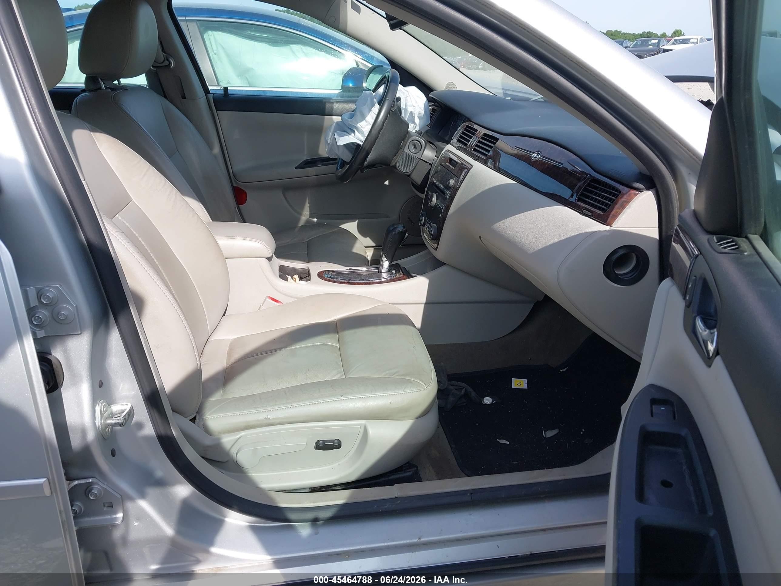 2012 Chevrolet Impala Ltz Silver vin: 2G1WC5E36C1183486