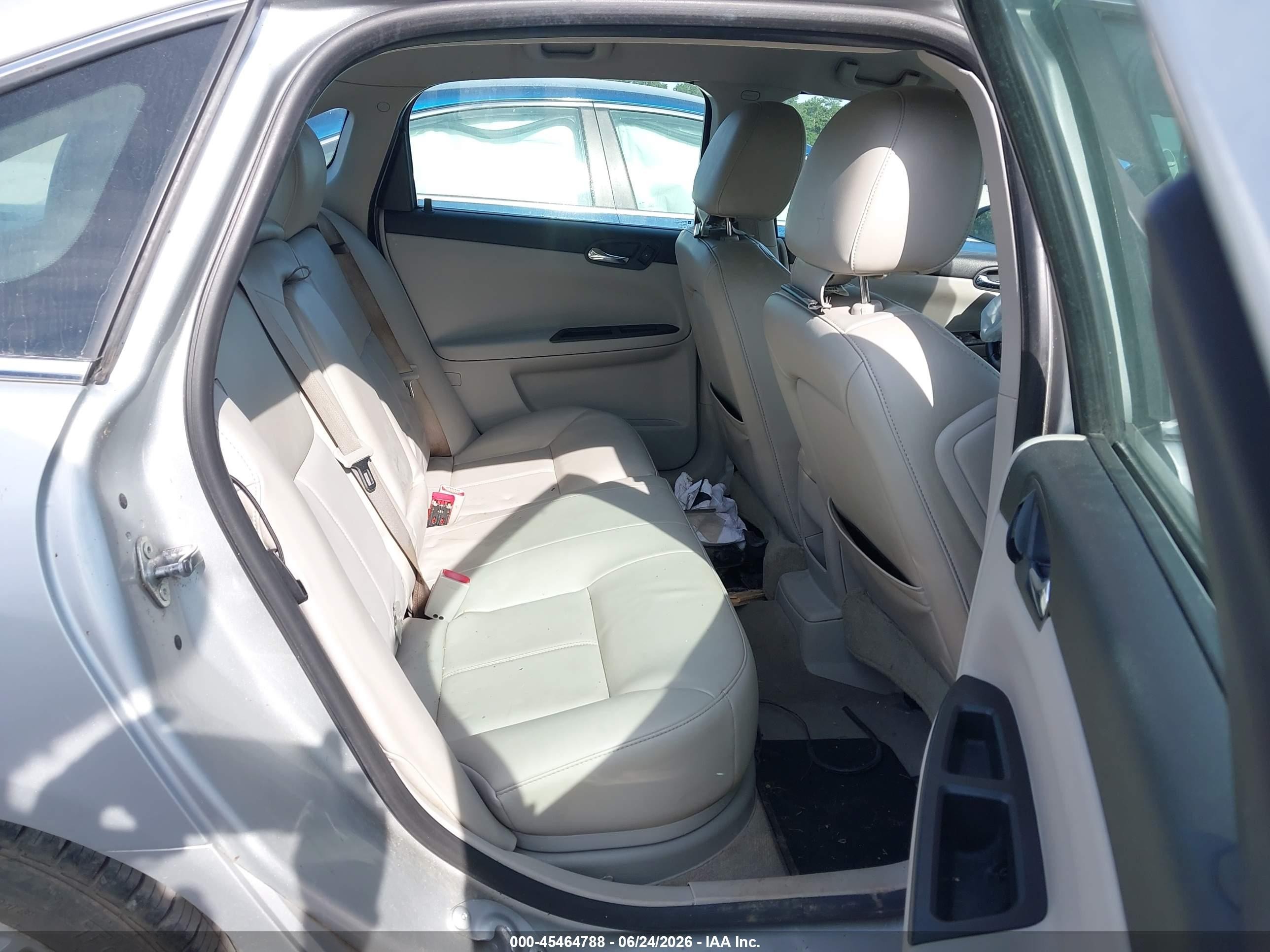 2012 Chevrolet Impala Ltz Silver vin: 2G1WC5E36C1183486