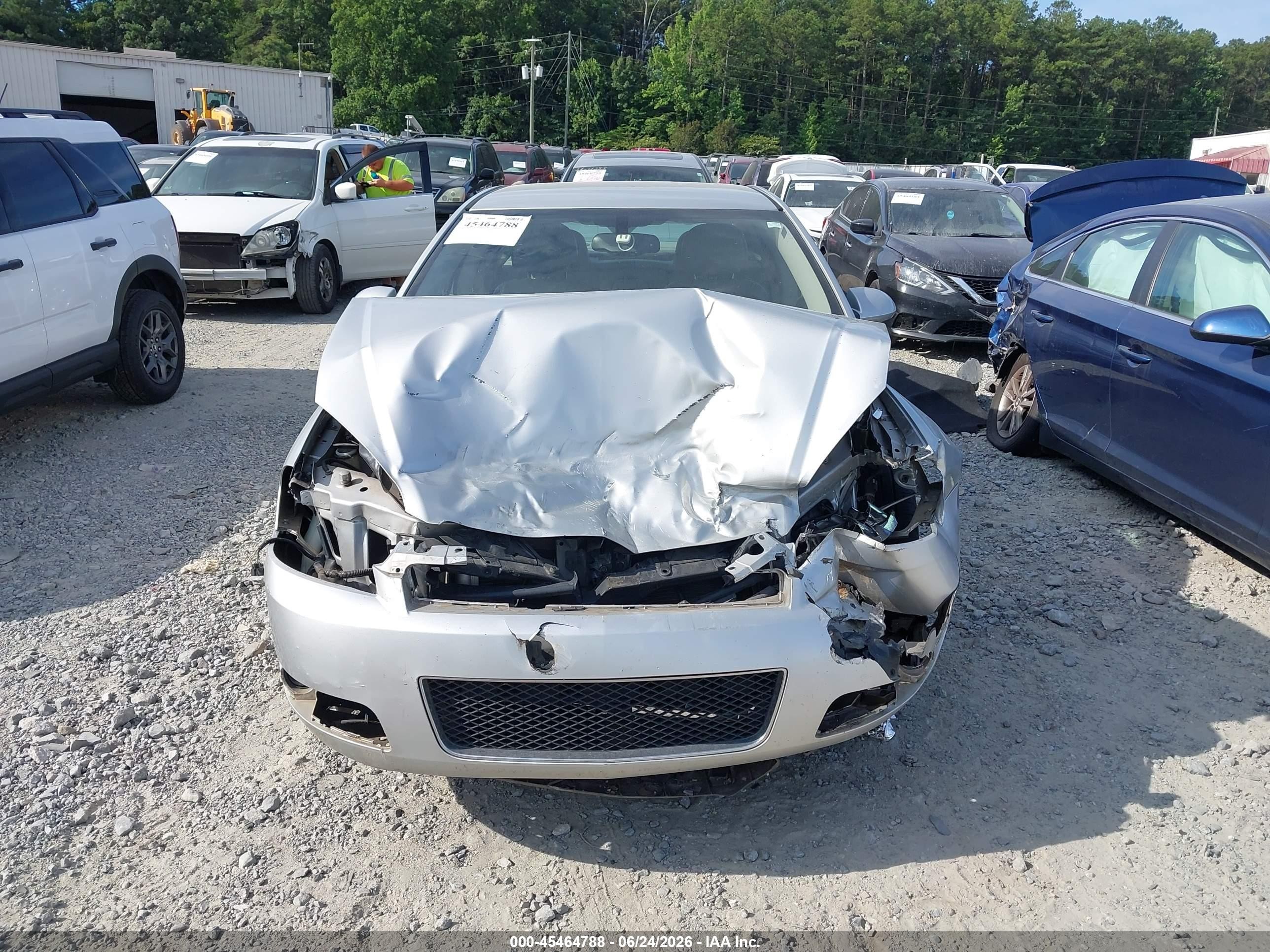 2012 Chevrolet Impala Ltz Silver vin: 2G1WC5E36C1183486