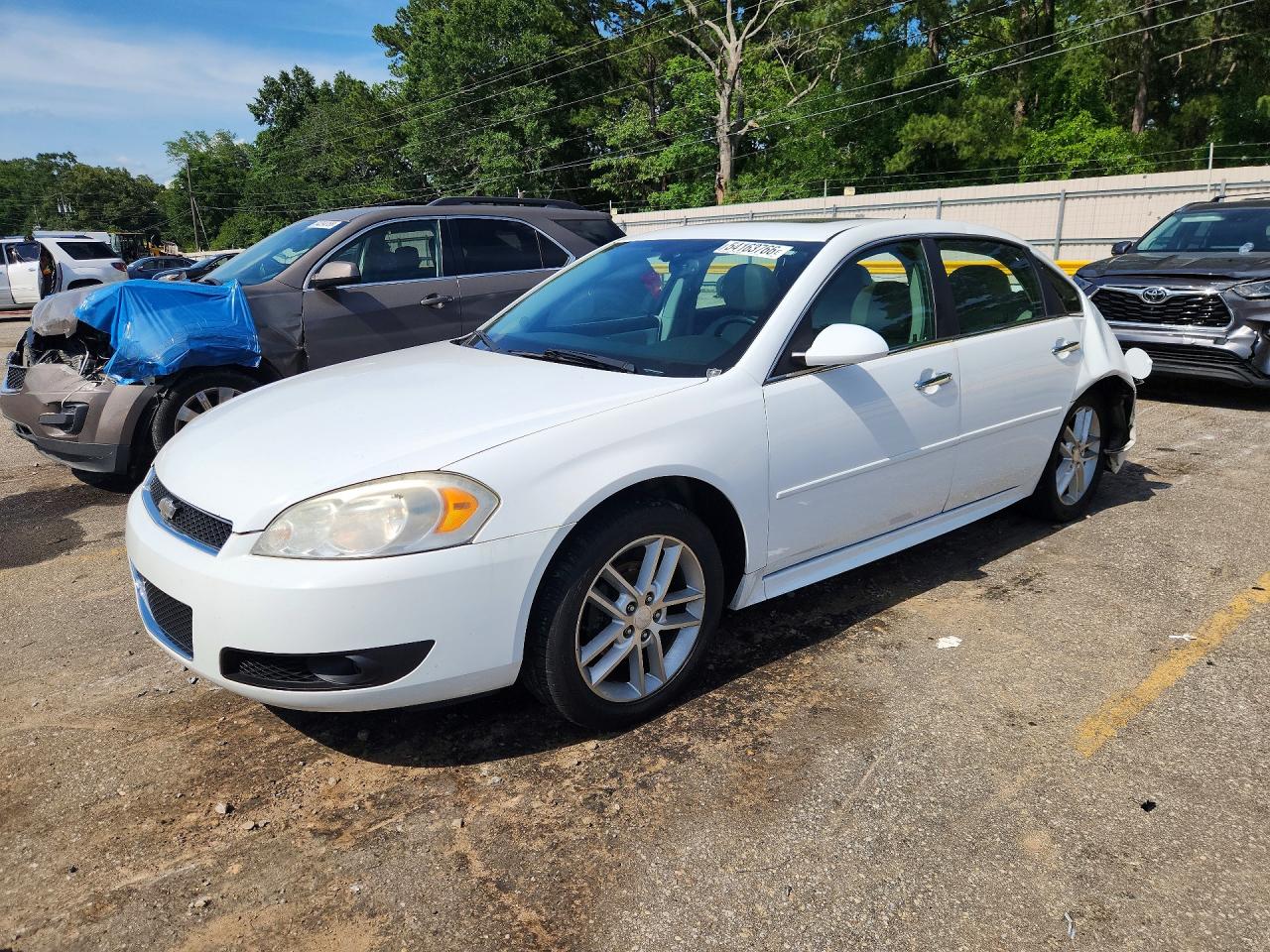 2012 Chevrolet Impala Ltz White vin: 2G1WC5E36C1204630